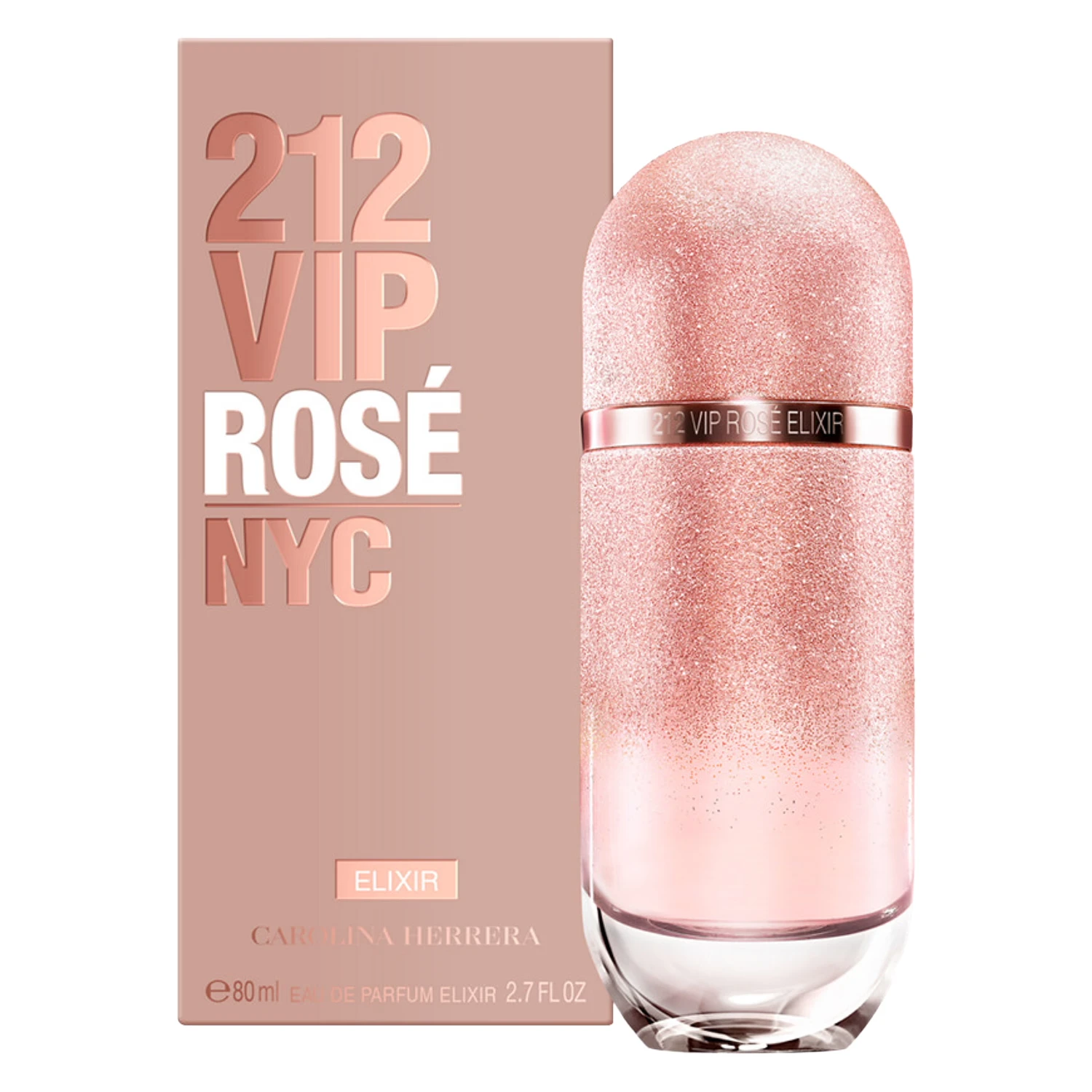 Perfume Carolina Herrera 212 VIP Rosé Elixir Eau de Parfum Feminino 80ml