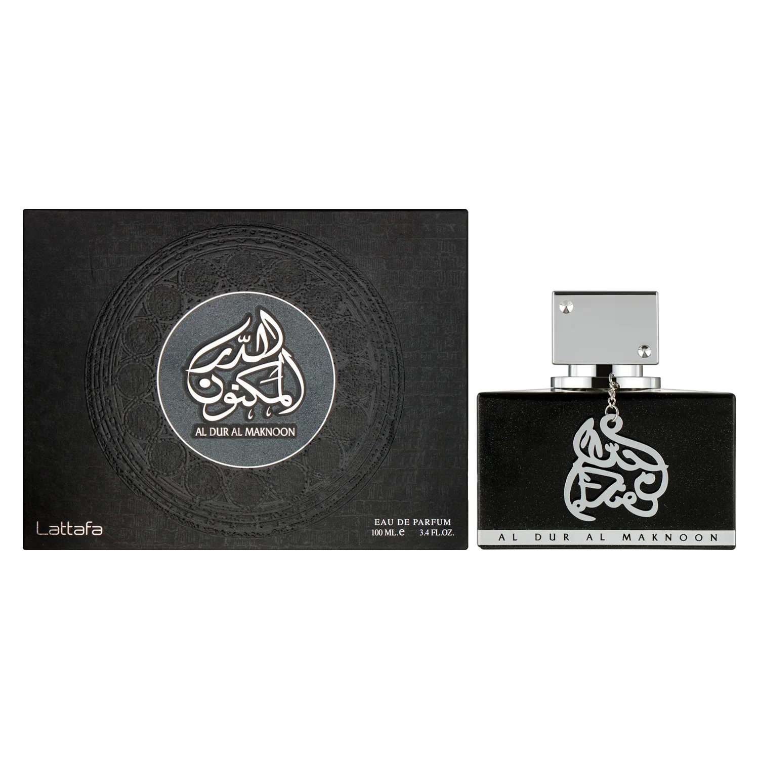 Perfume Lattafa Al Dur Al Maknoon Silver Eau de Parfum Masculino 100ml