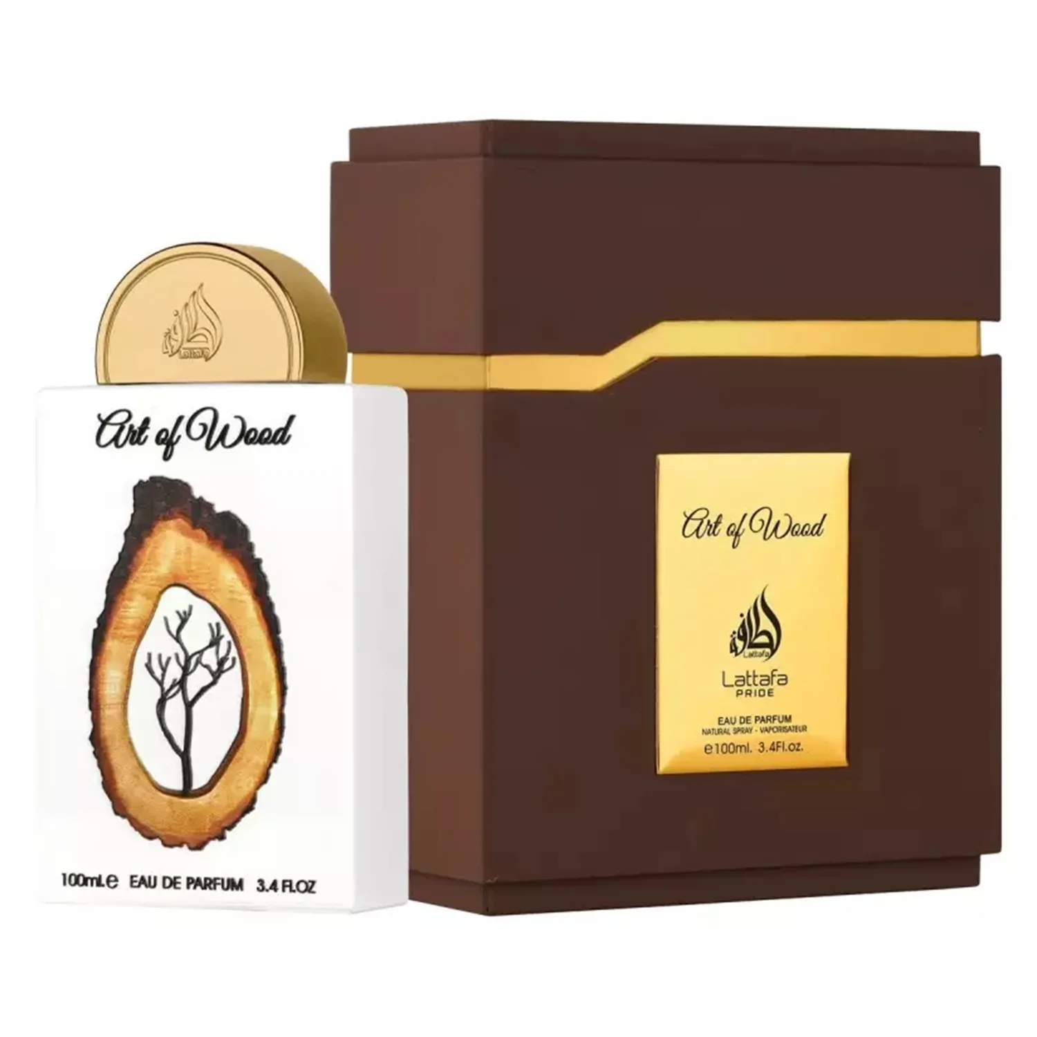 Perfume Lattafa Art Of Wood Eau de Parfum Unissex 100ml