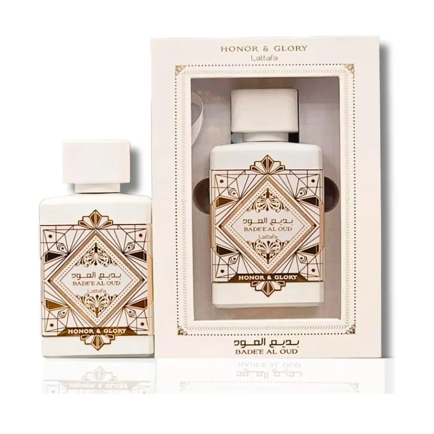 Perfume Lattafa Bade'e Al Oud Honor & Glory Eau de Parfum Unissex 100ml