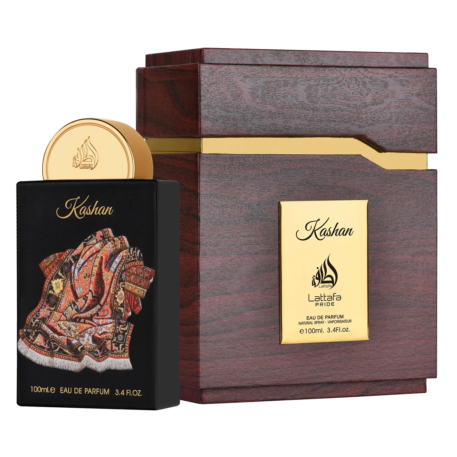 Perfume Lattafa Kashan Eau de Parfum Unissex 100ml