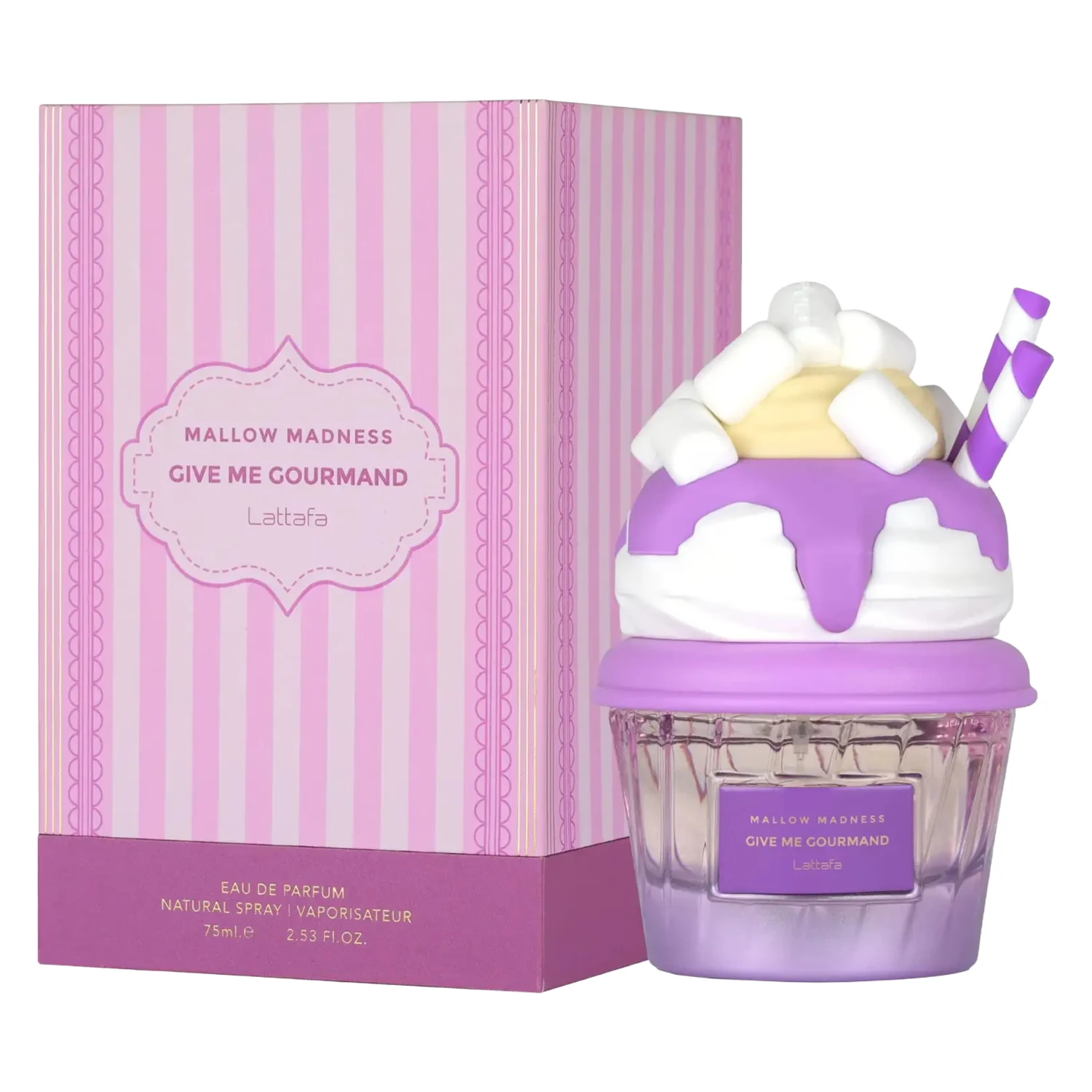 Perfume Lattafa Mallow Maddnes Eau de Parfum Feminino 75ml