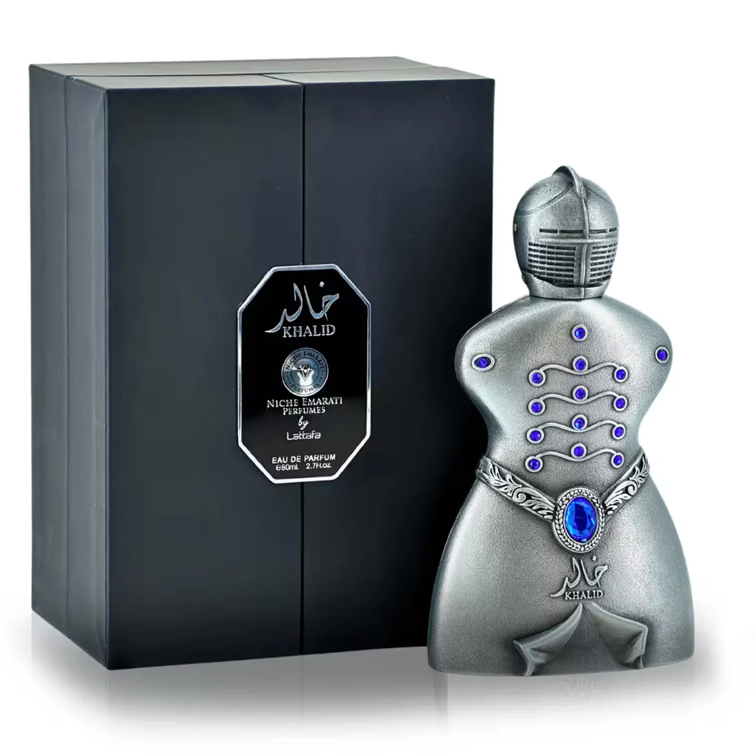 Perfume Lattafa Niche Emarati Khalid Eau de Parfum Unissex 80ml