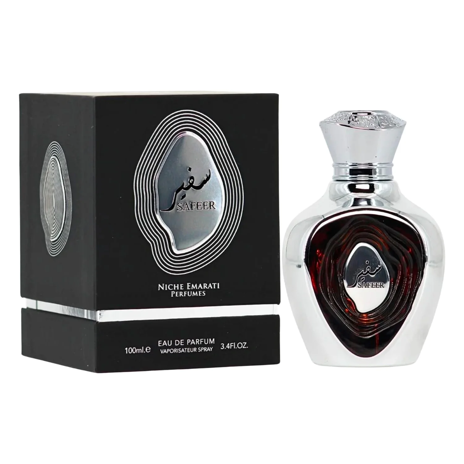 Perfume Lattafa Niche Emarati Safeer Eau de Parfum Unissex 100ml