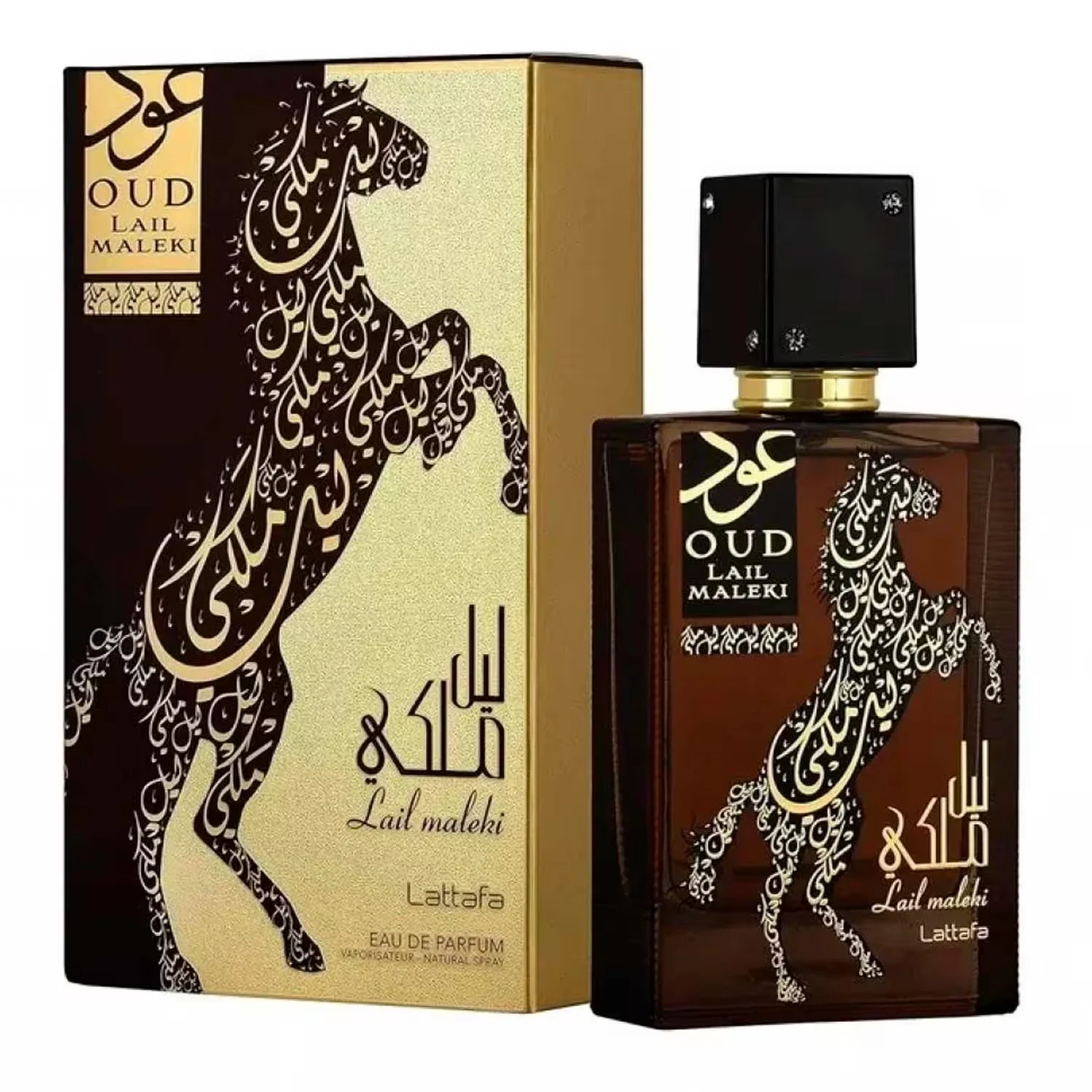 Perfume Lattafa Oud Lail Maleki Eau de Parfum Unissex 100ml