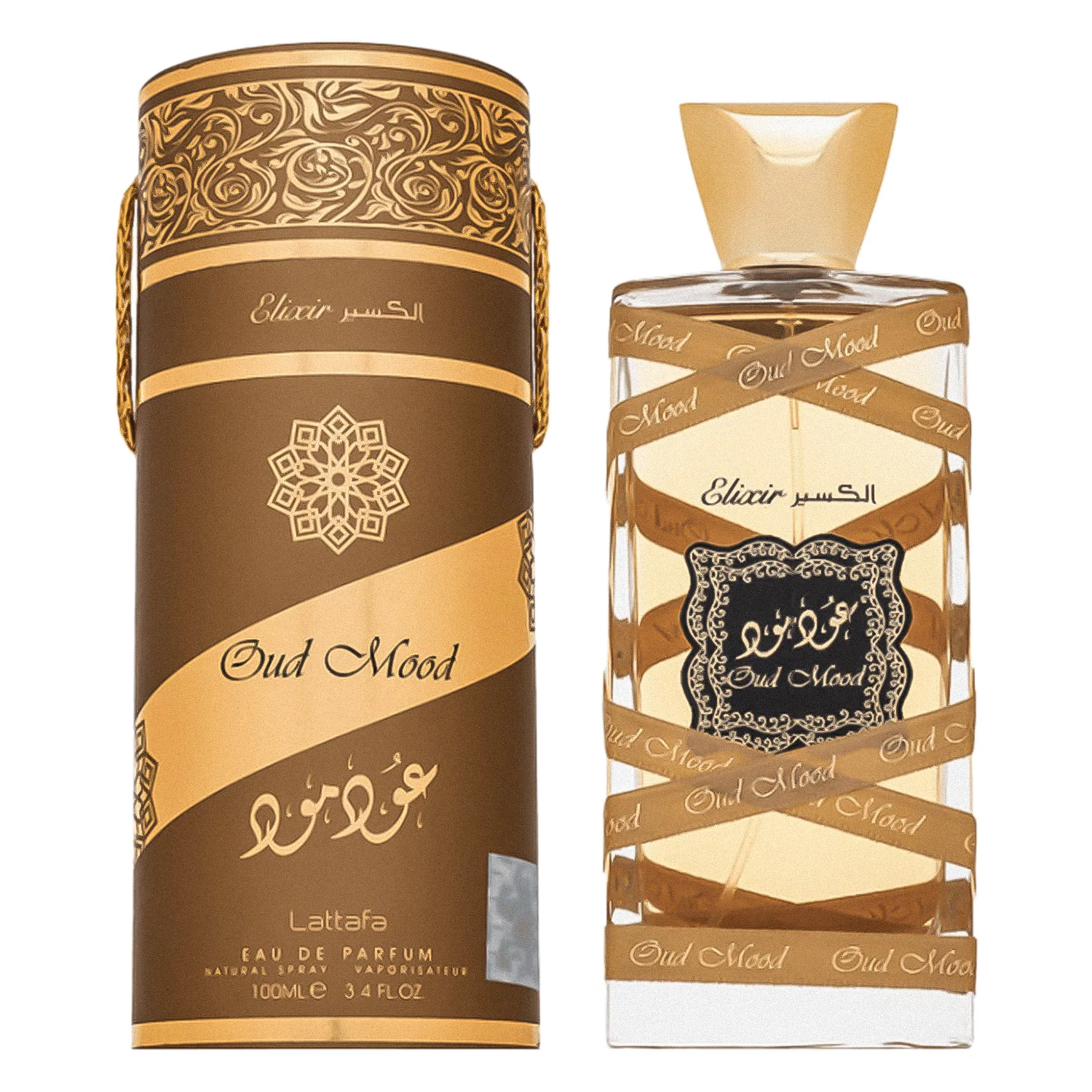 Perfume Lattafa Oud Mood Elixir Eau de Parfum Unissex 100ml