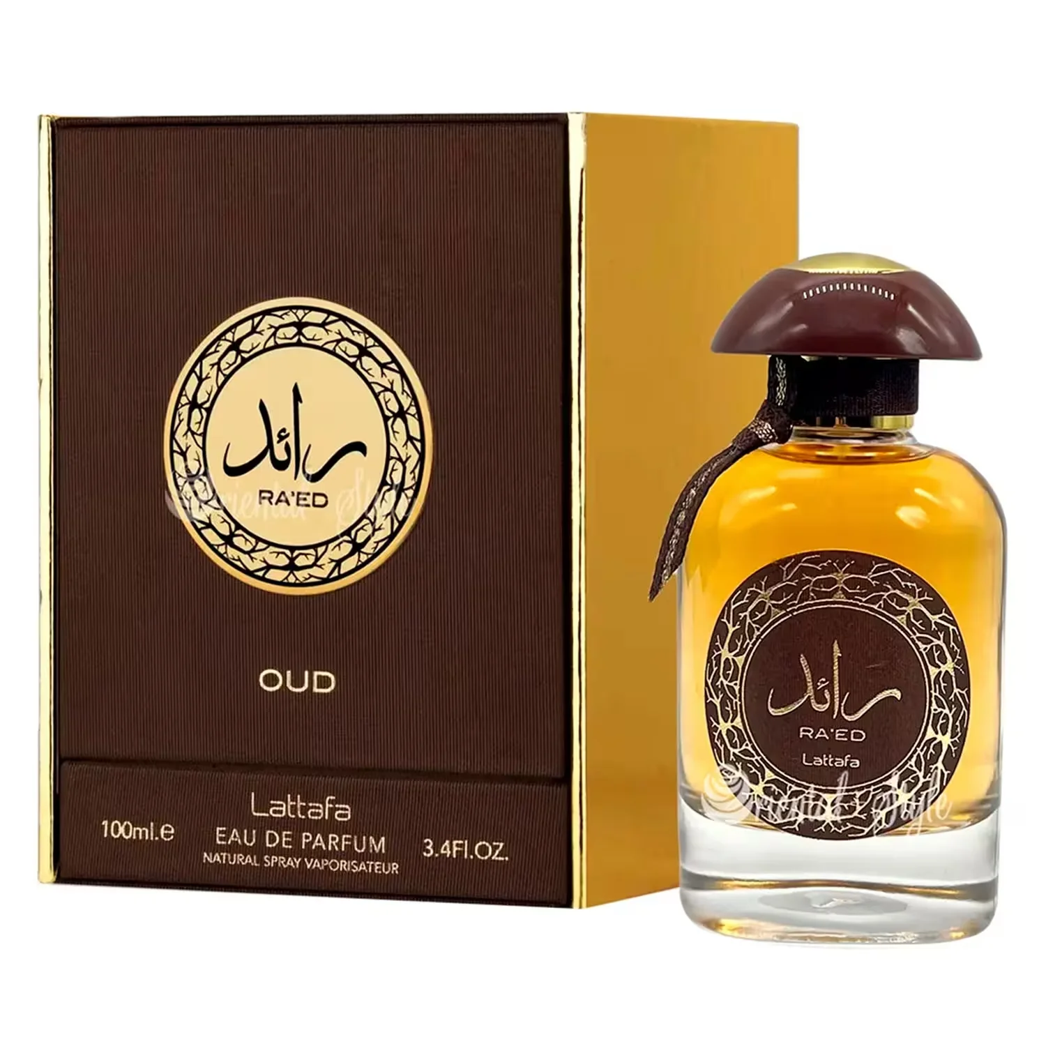 Perfume Lattafa Ra'ed Oud Eau De Parfum Unissex 100ml
