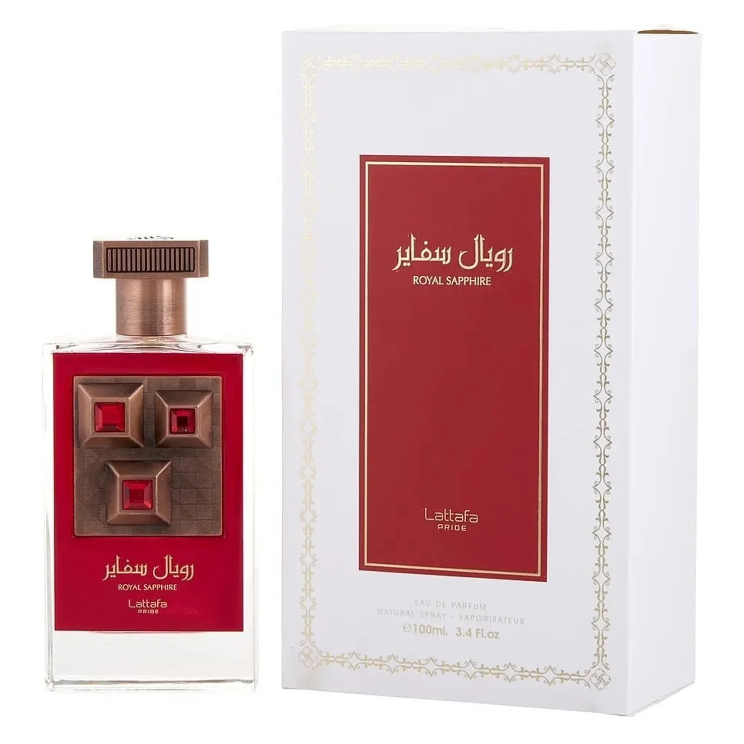Perfume Lattafa Royal Sapphire Eau de Parfum Unissex 100ml