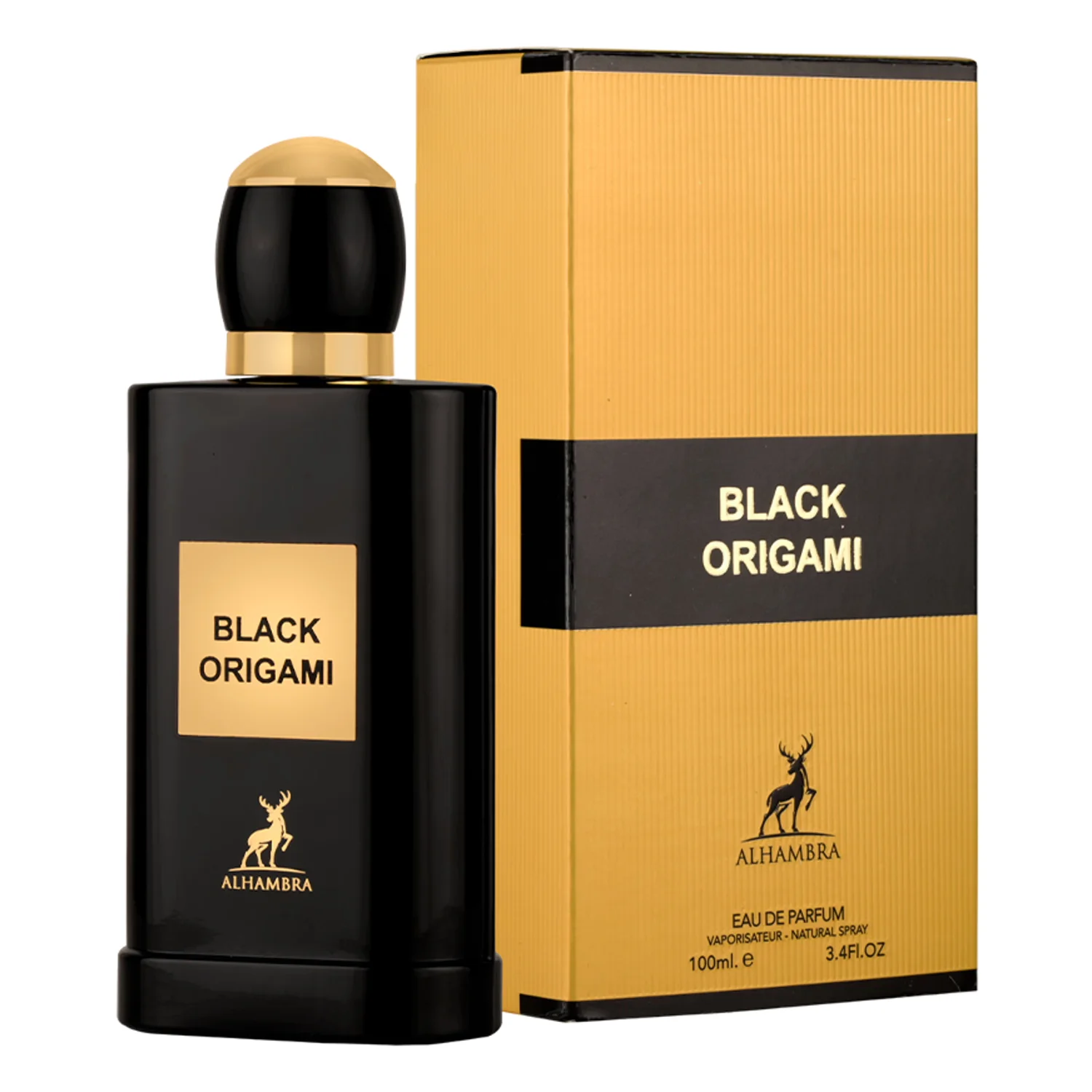 Perfume Maison Alhambra Black Origami Eau de Parfum Feminino 100ml
