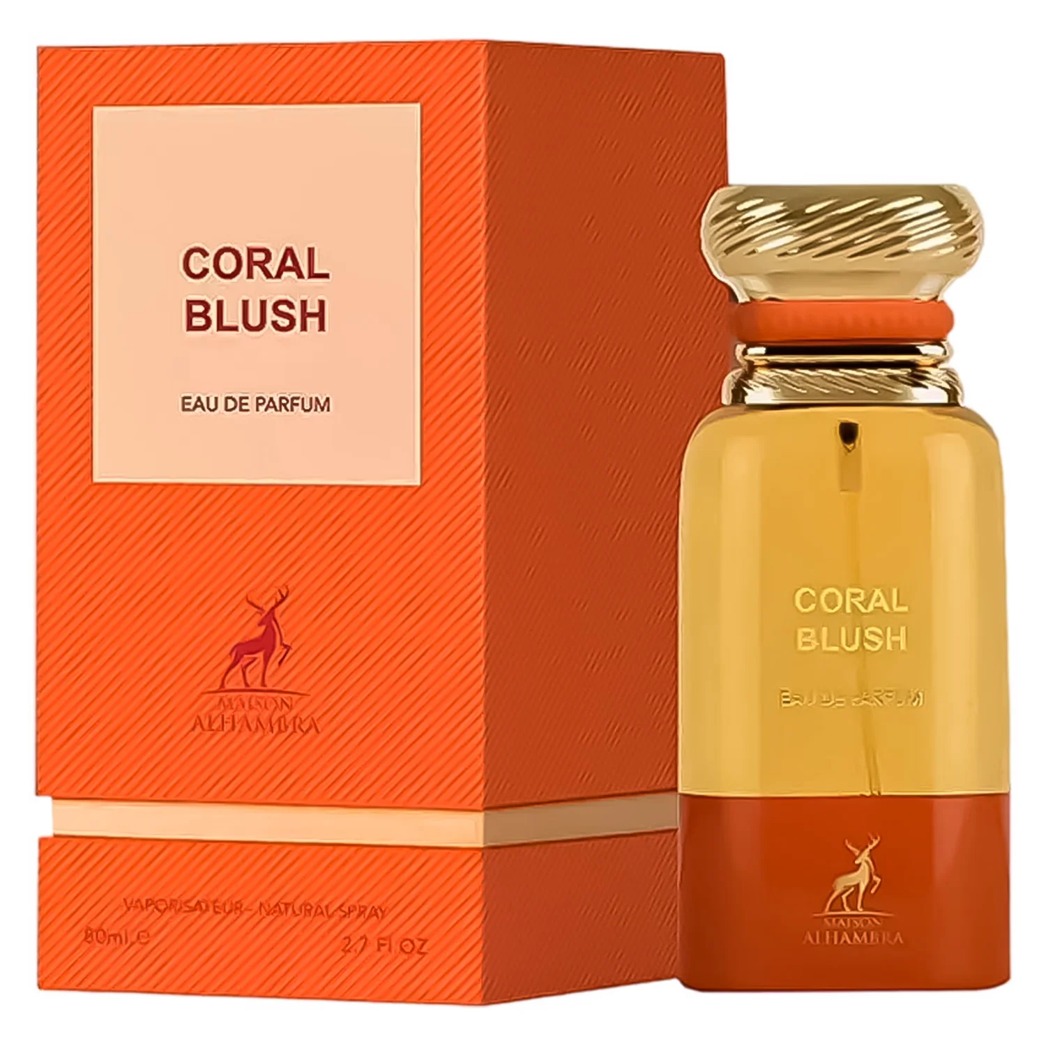 Perfume Maison Alhambra Coral Blush Eau de Parfum Feminino 80ml