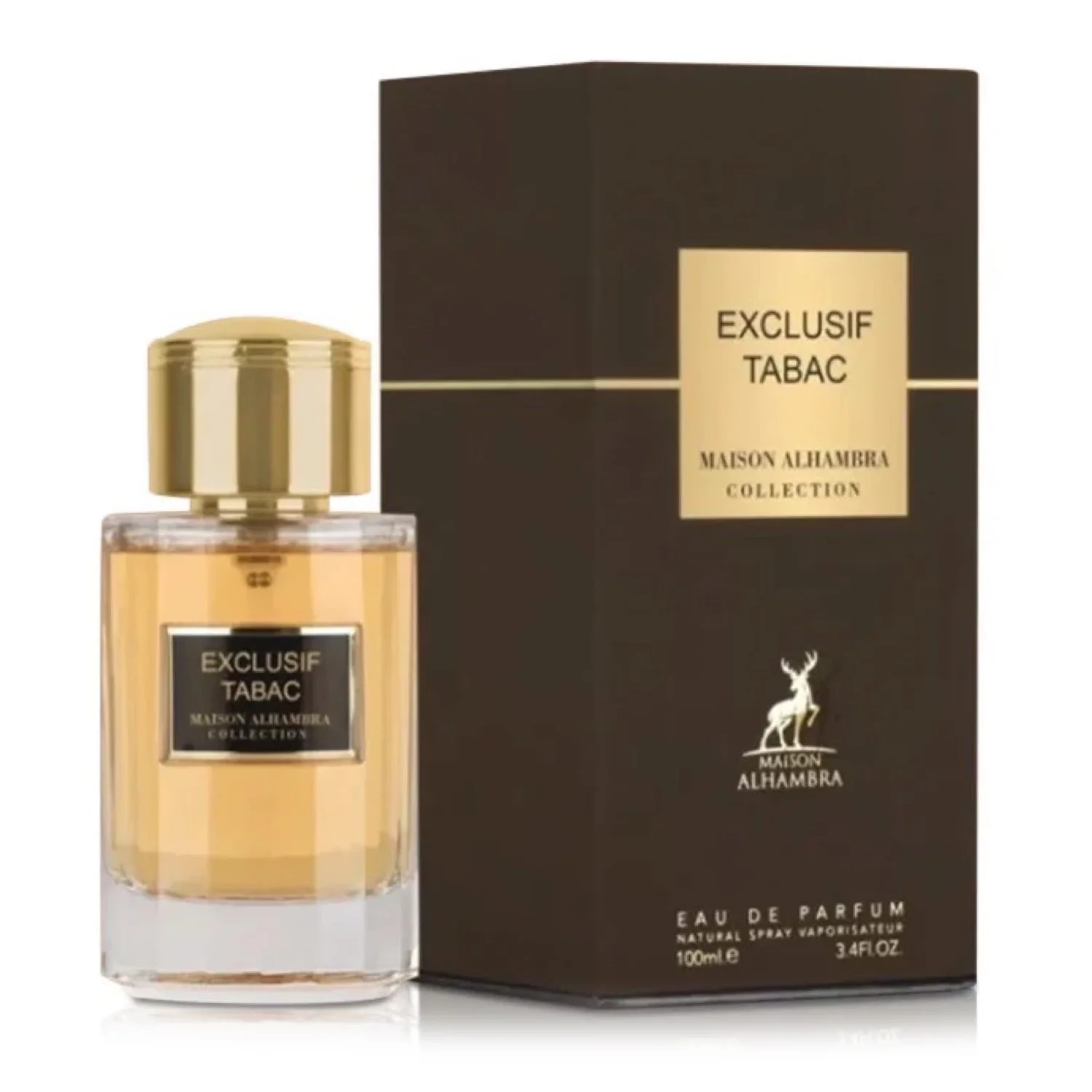 Perfume Maison Alhambra Exclusif Tabac Eau de Parfum Unissex 100ml
