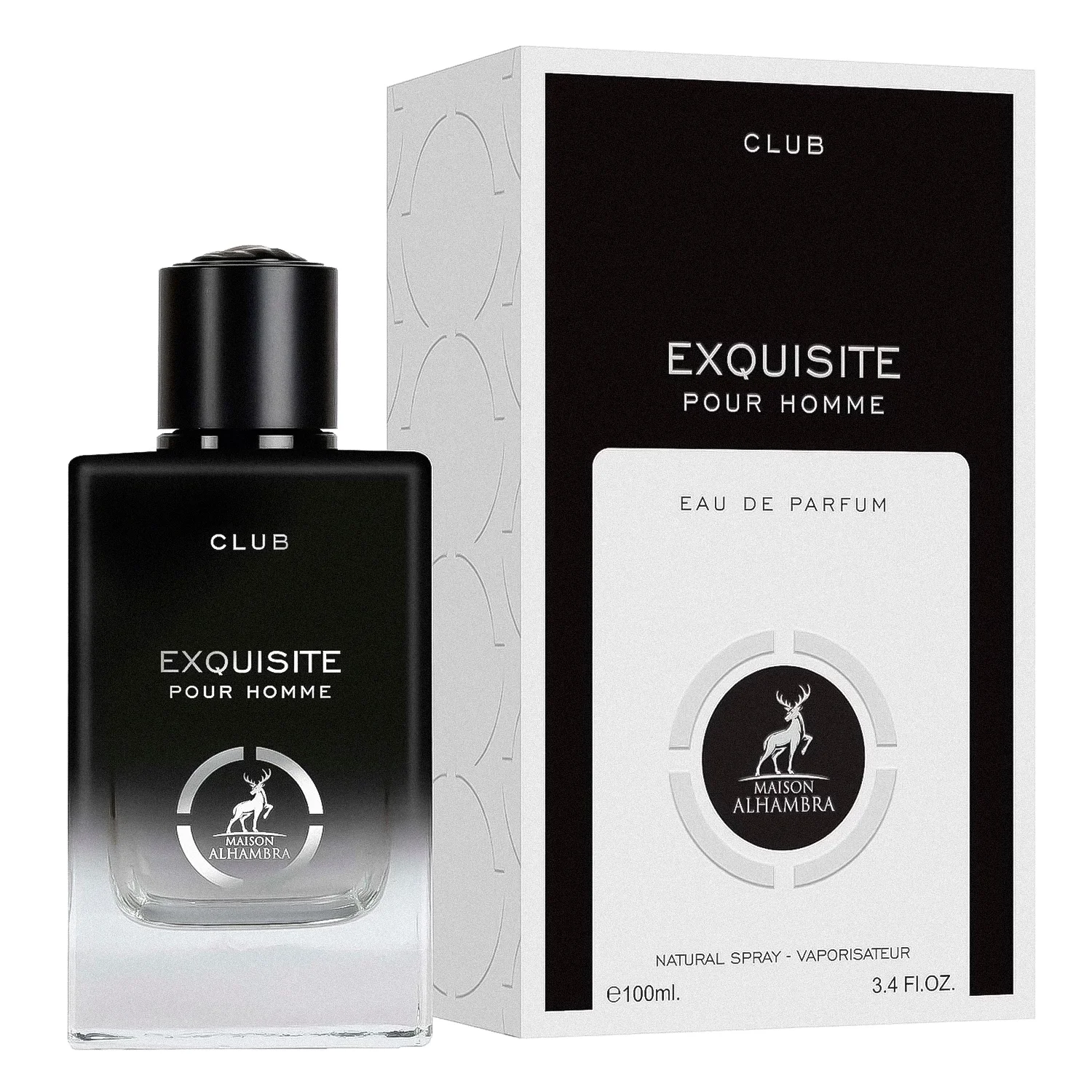 Perfume Maison Alhambra Exquisite Club Eau de Parfum Masculino 100ml