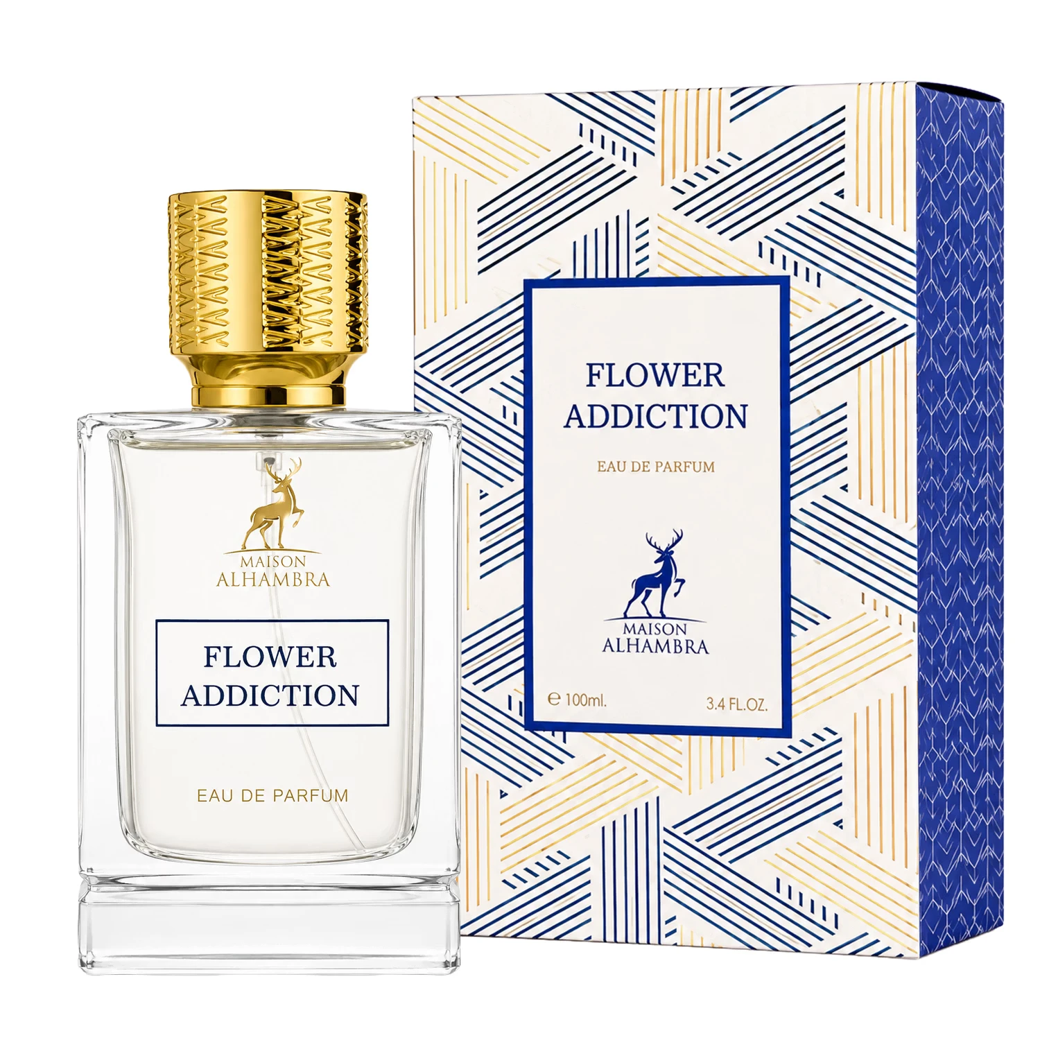 Perfume Maison Alhambra Flower Addiction Eau de Parfum Unissex 100ml