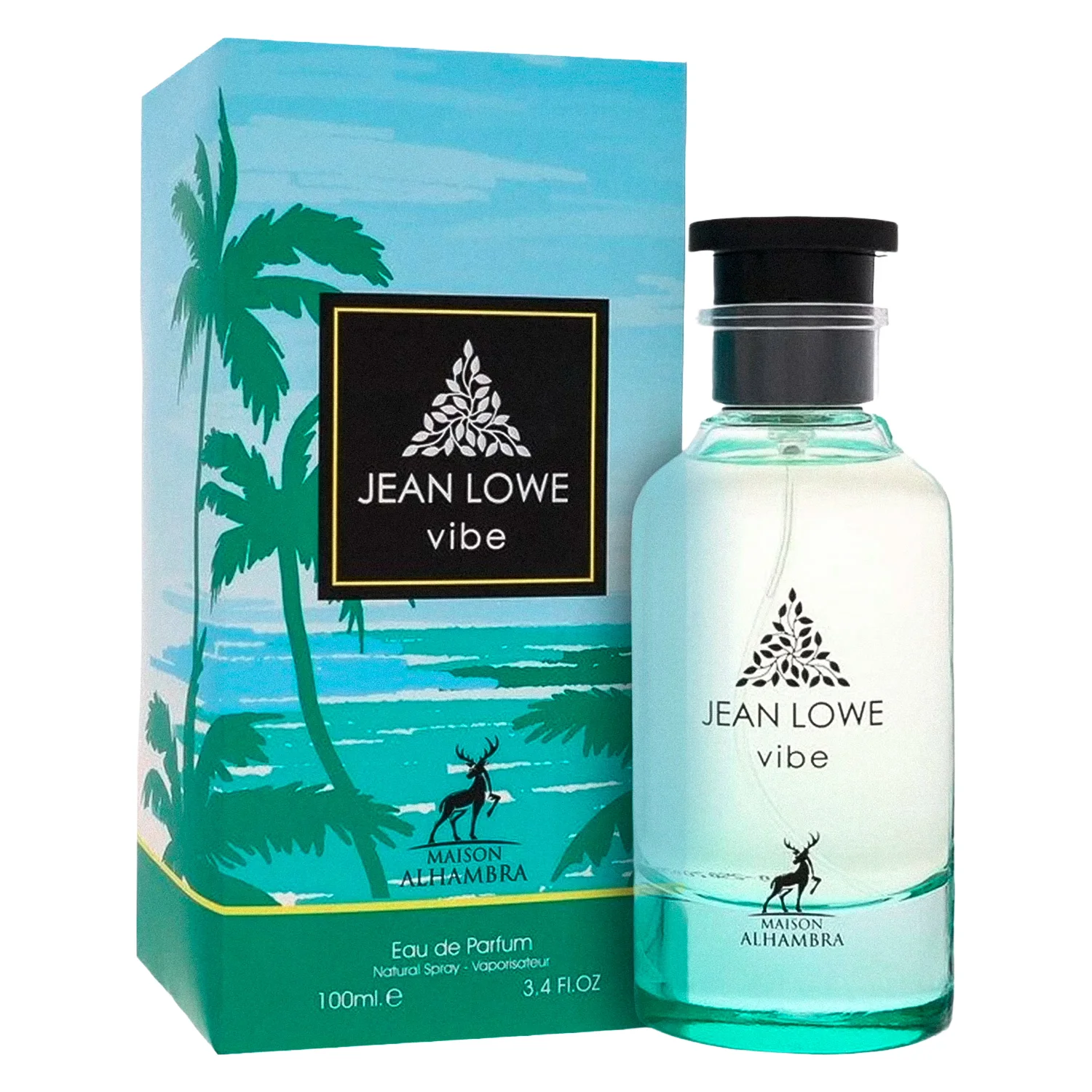 Perfume Maison Alhambra Jean Lowe Vibe Eau de Parfum Masculino 100ml