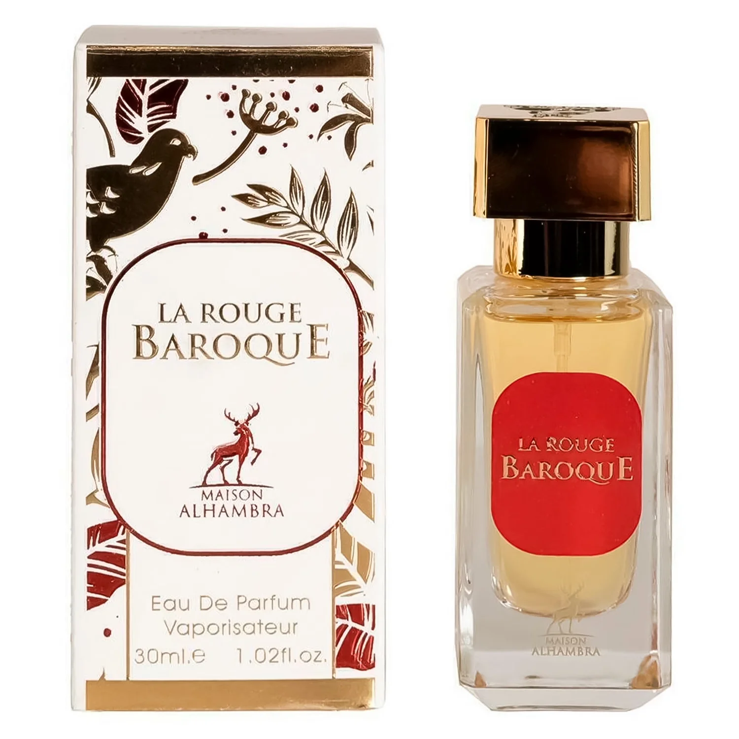 Perfume Maison Alhambra La Rouge Baroque Eau de Parfum Unissex 30ml