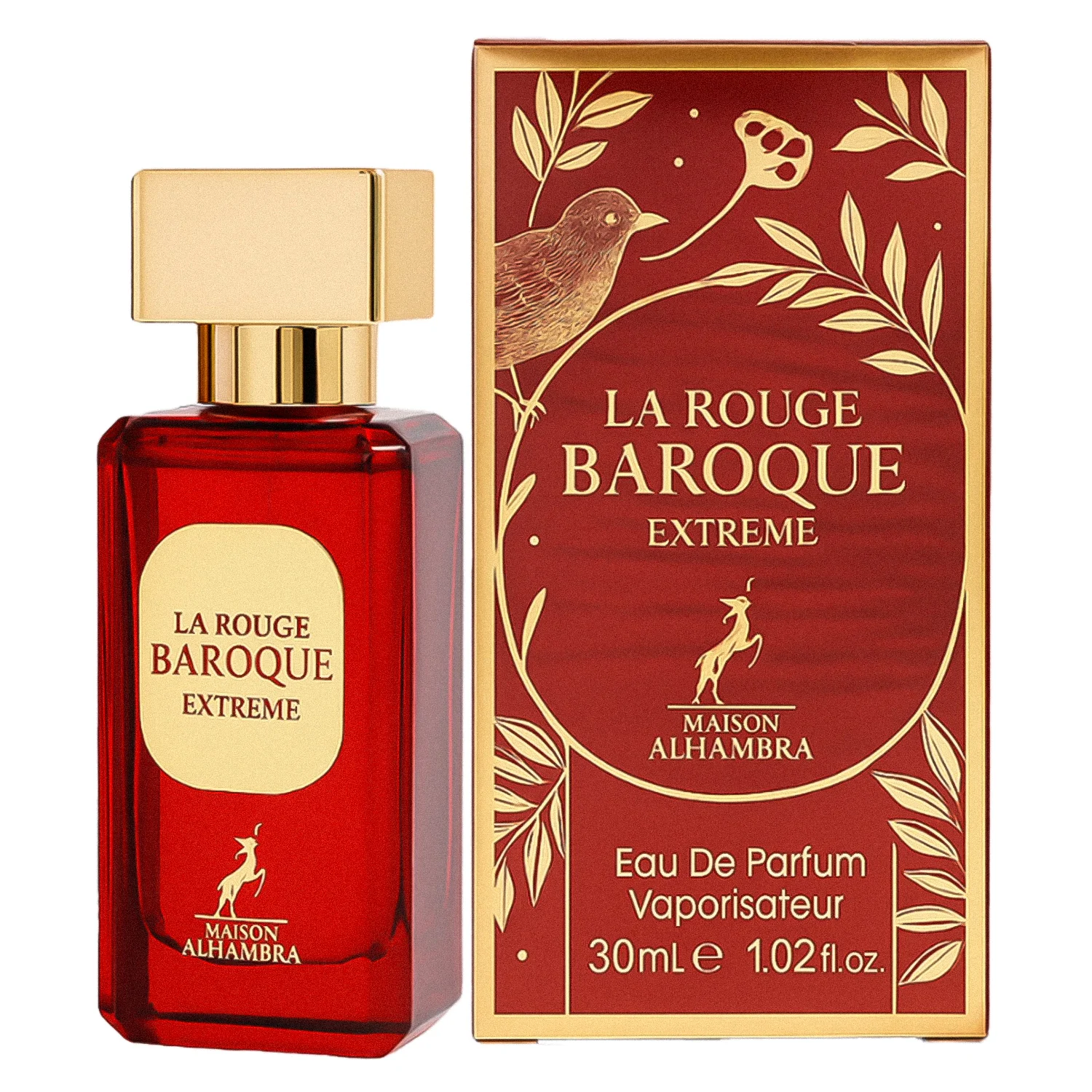 Perfume Maison Alhambra La Rouge Baroque Extreme Eau de Parfum Feminino 30ml