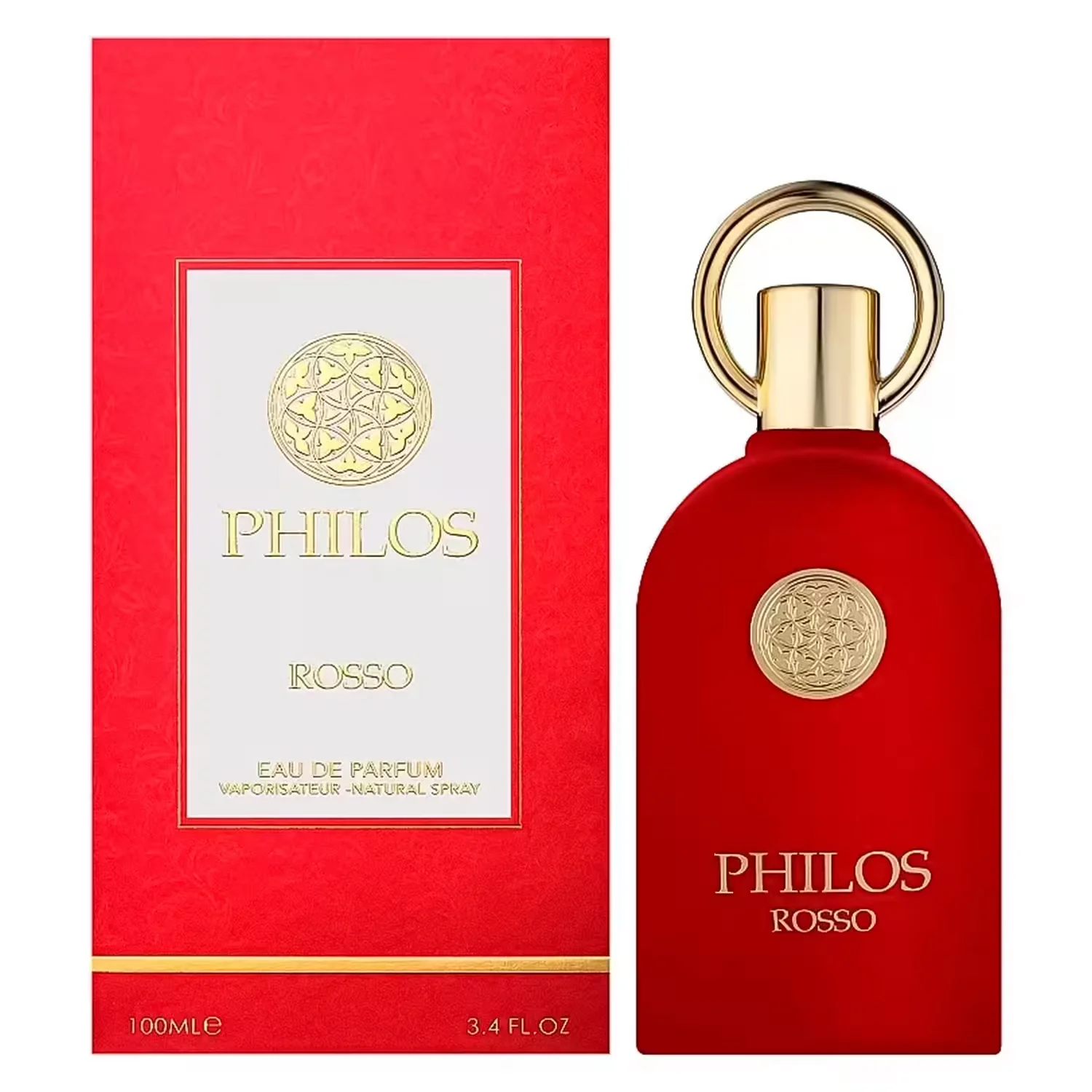 Perfume Maison Alhambra Philos Rosso Eau de Parfum Unissex 100ml