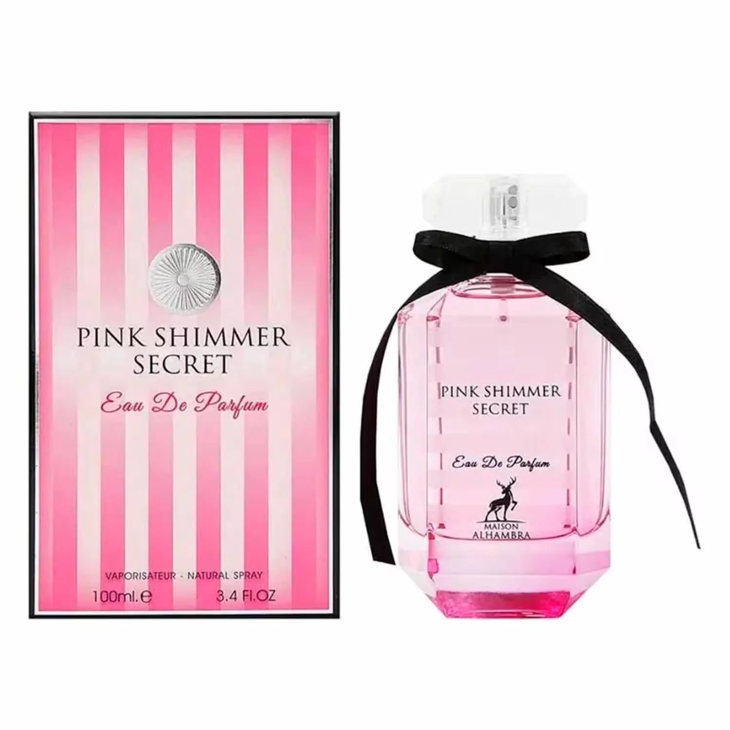 Perfume Maison Alhambra Pink Shimmer Secret Eau De Parfum Feminino 100ml