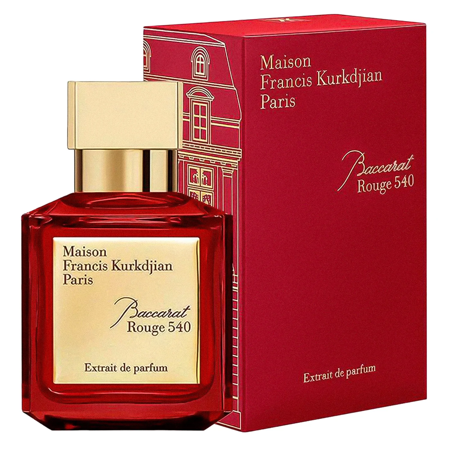 Perfume Maison Francis Kurkdjian Baccarat Rouge 540 Extrait de Parfum Unissex 70ml