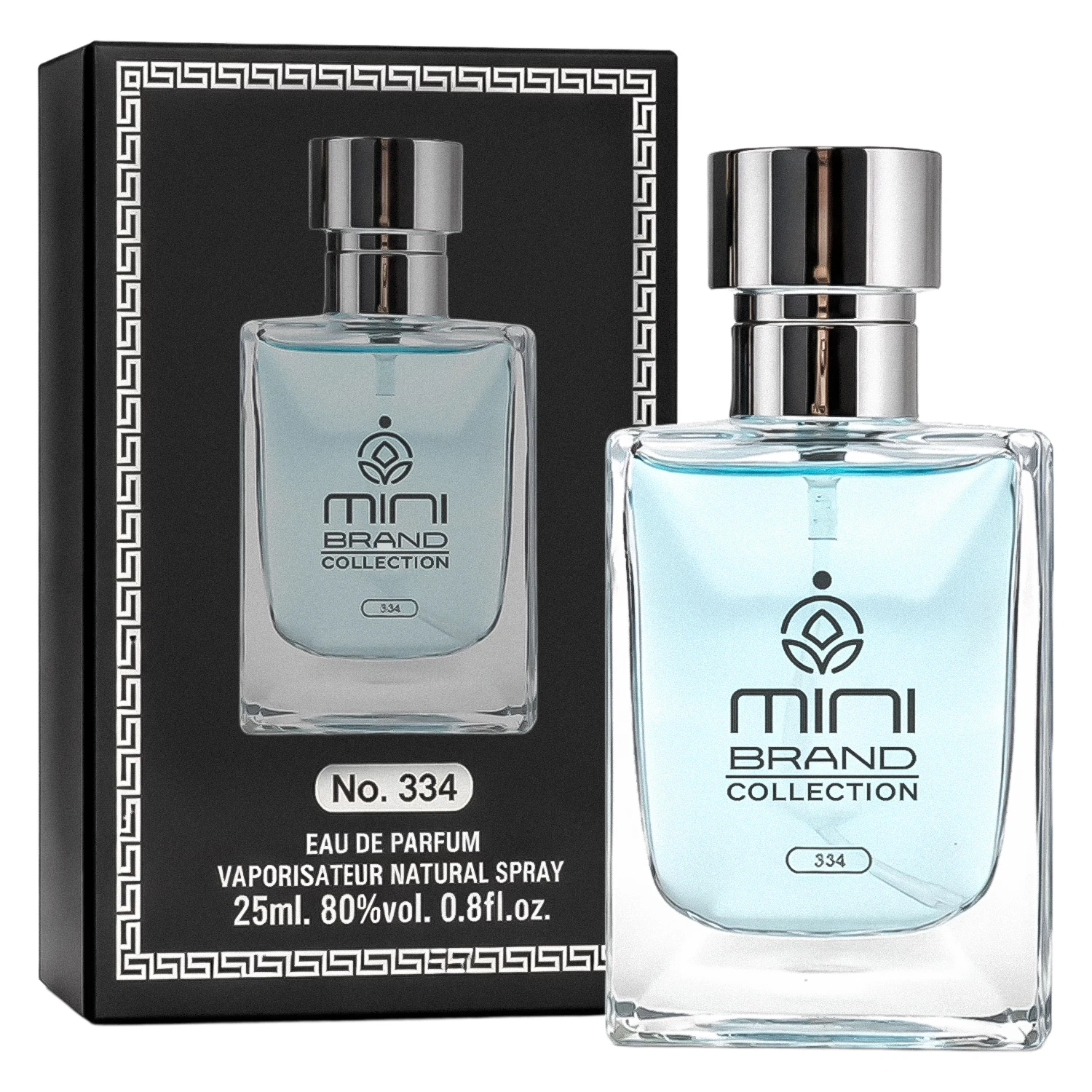 Perfume Mini Brand Collection No.334 Versace Pour Homme Eau de Parfum Masculino 25ml