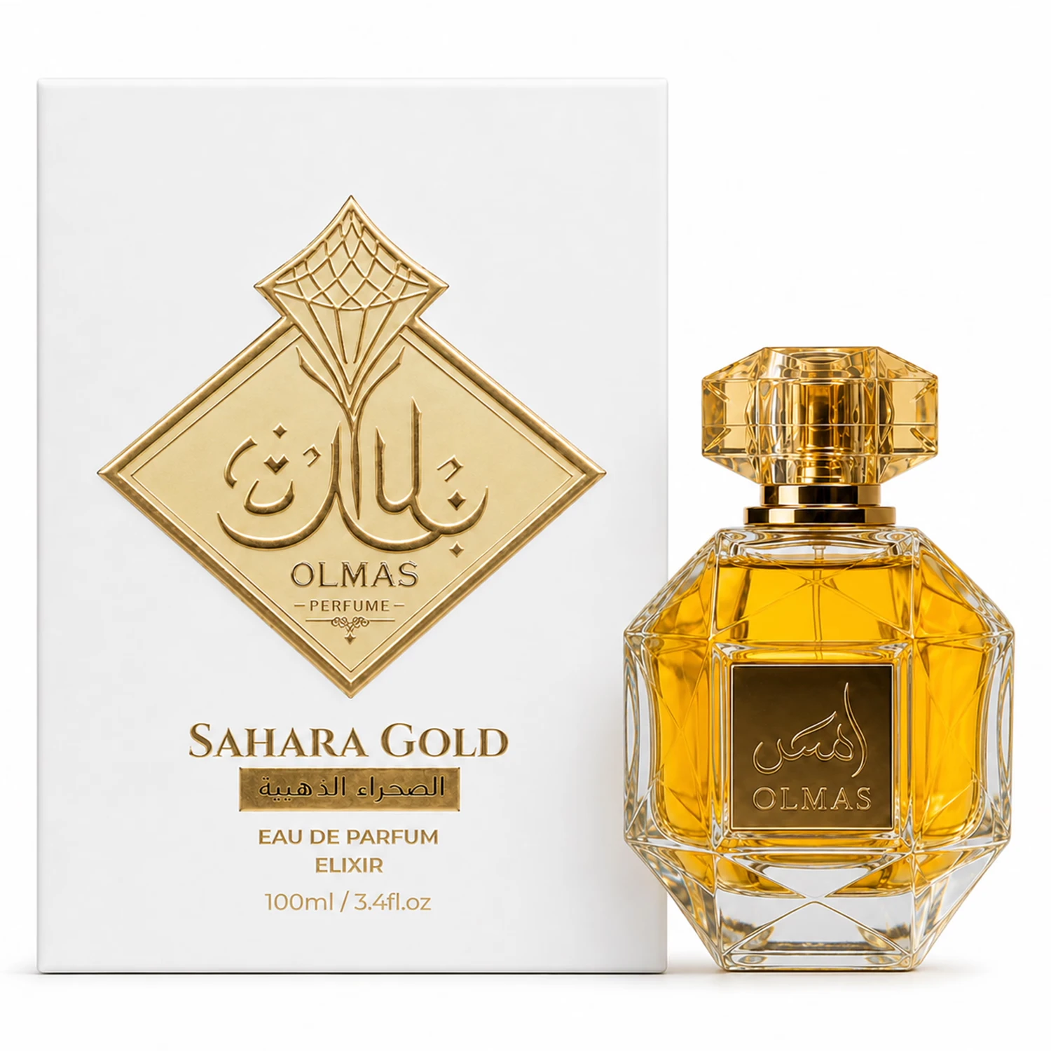 Perfume Olmas Sahara Gold Elixir Eau de Parfum Feminino 100ml