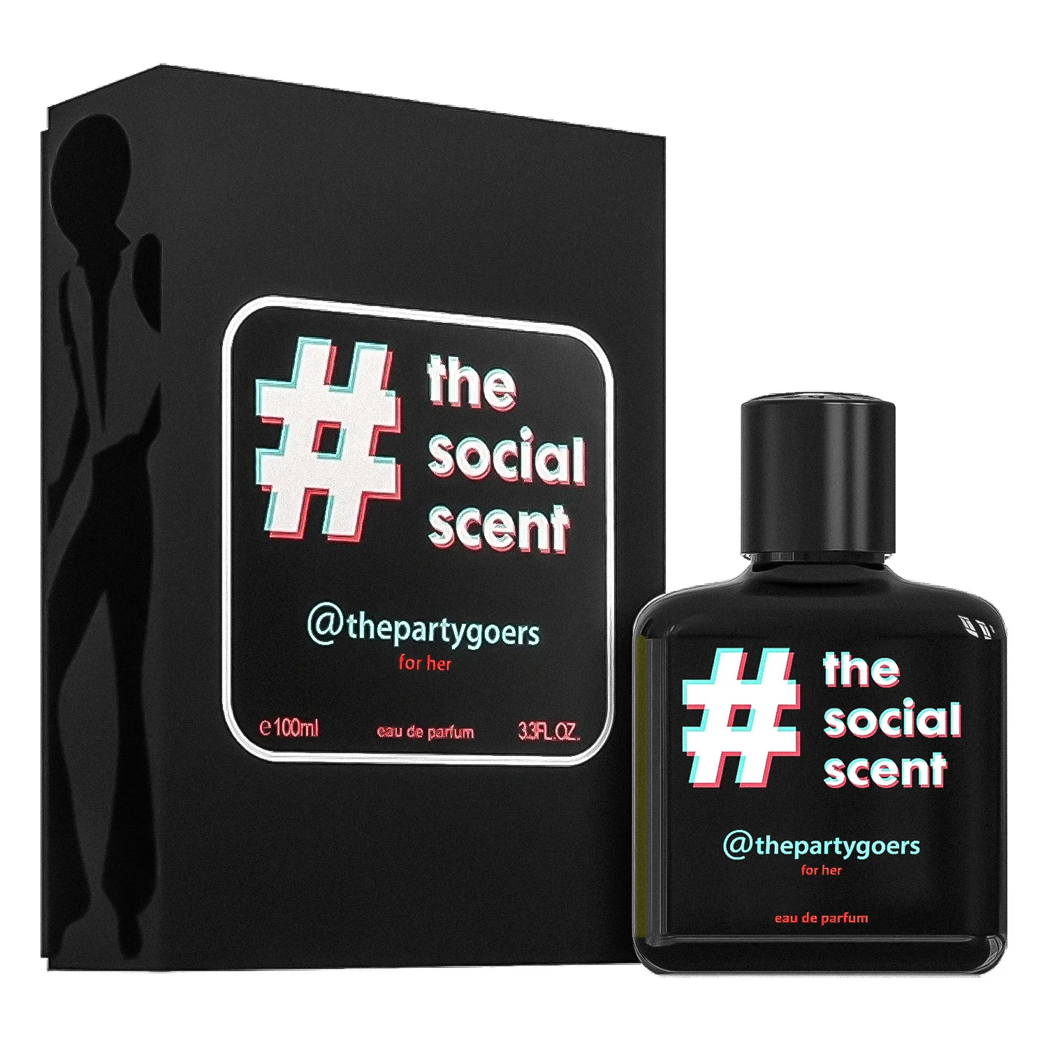 Perfume The Social Scent thepartygoer Eau de Parfum Feminino 100ml