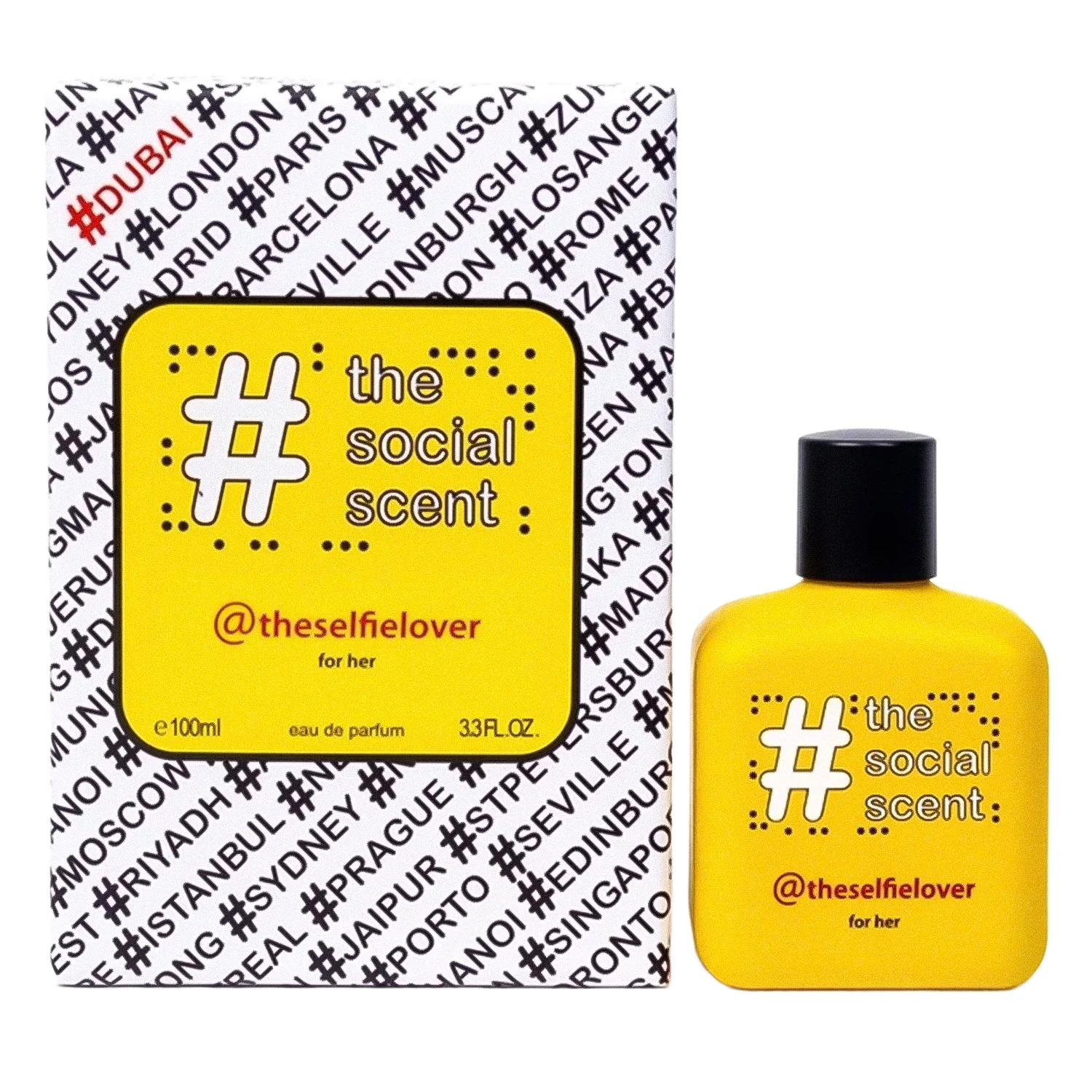 Perfume The Social Scent theselfielover Eau de Parfum Feminino 100ml