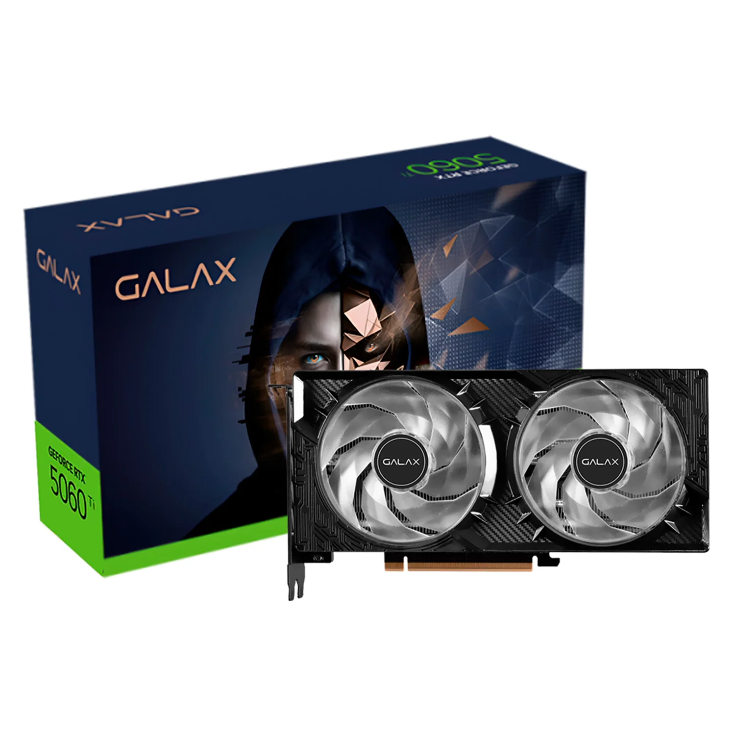 Placa de Vídeo Galax OC NVIDIA GeForce RTX-5060Ti 8GB GDDR7 - 56ISN8MDABCC