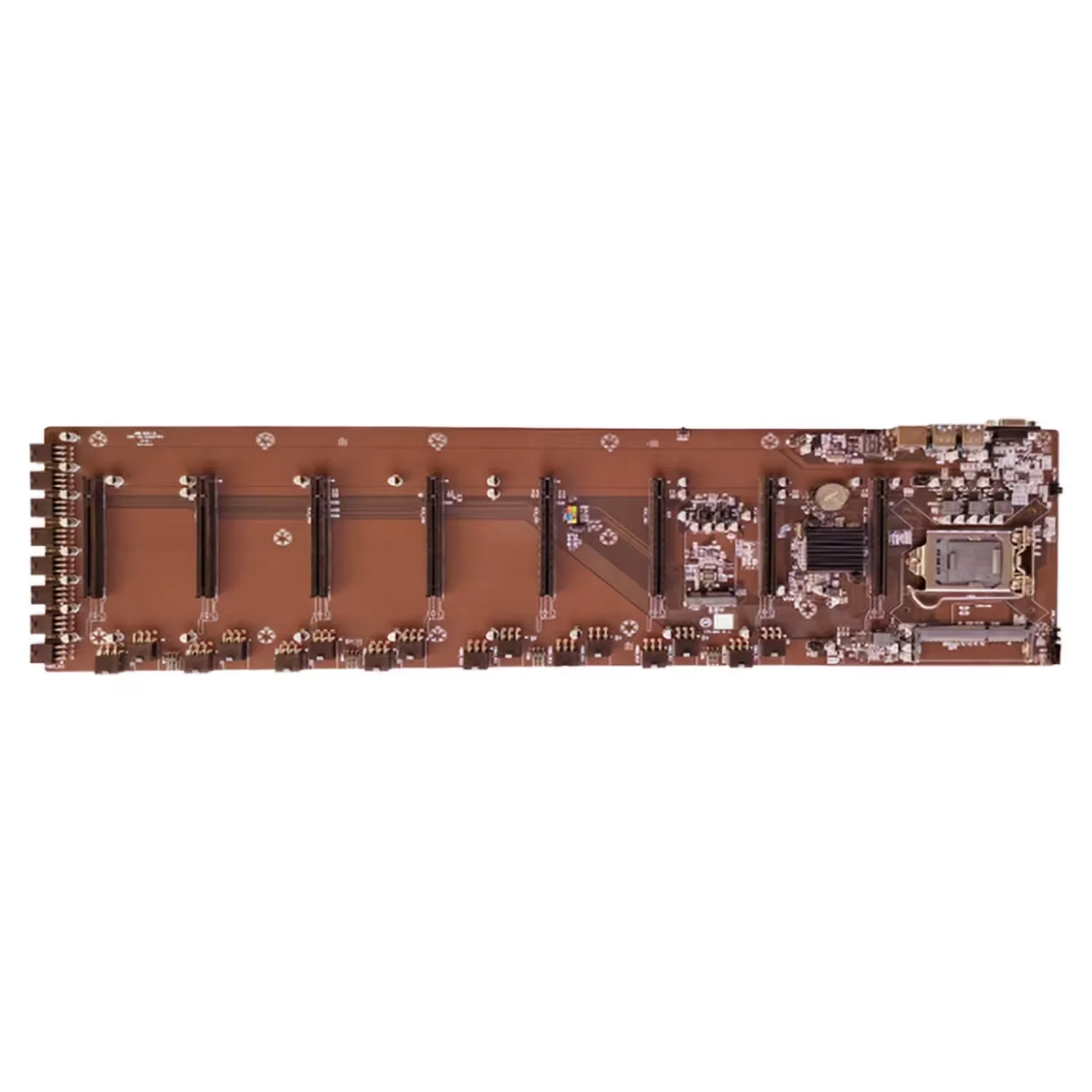 Placa Mãe Afox AF85-ETH8EX Socket LGA 1150 Chipset Intel B85 DDR3L Micro ATX (Para Mineração)