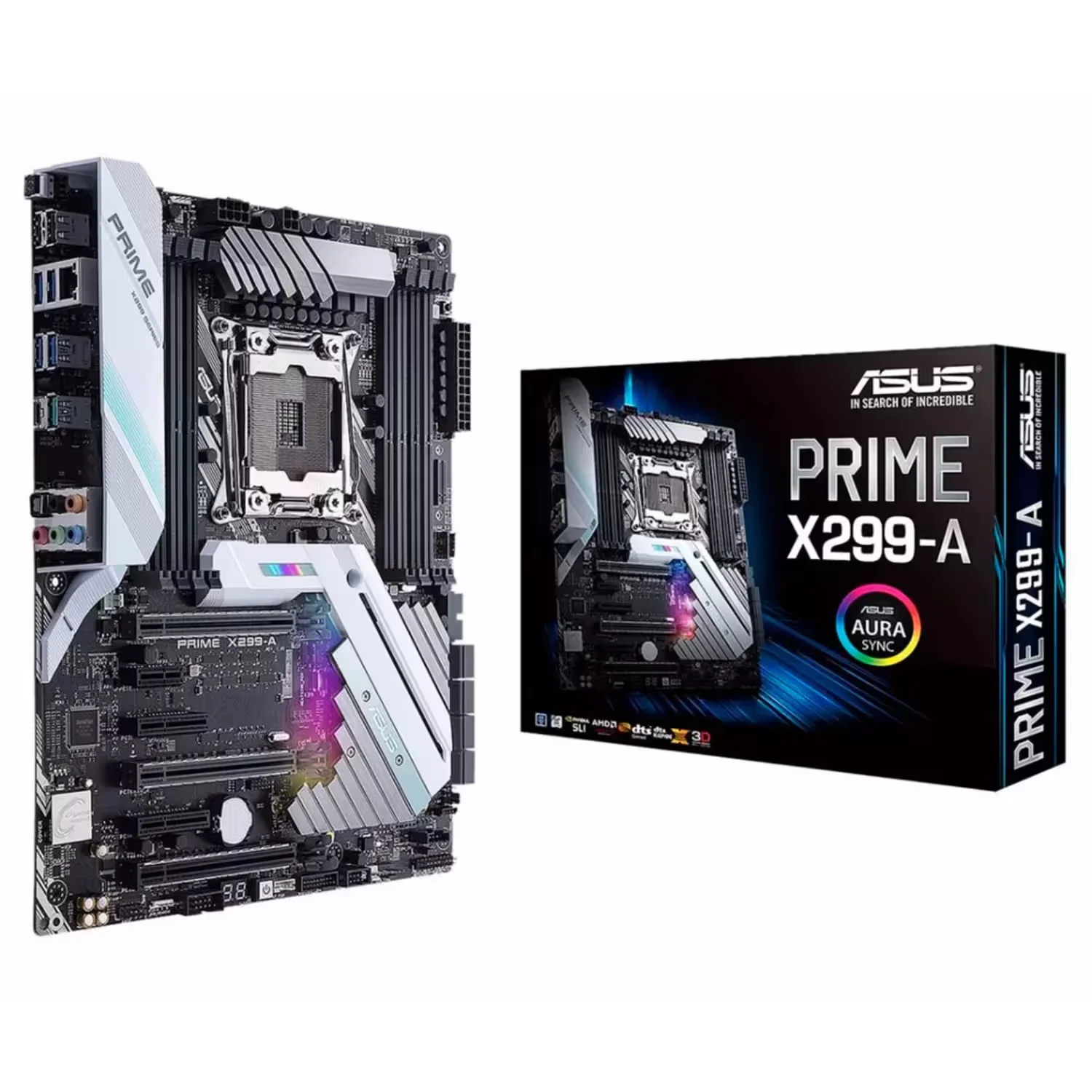Placa Mãe Asus Prime X299-A II DDR4 Socket LGA 2066 Chipset Intel X299 ATX