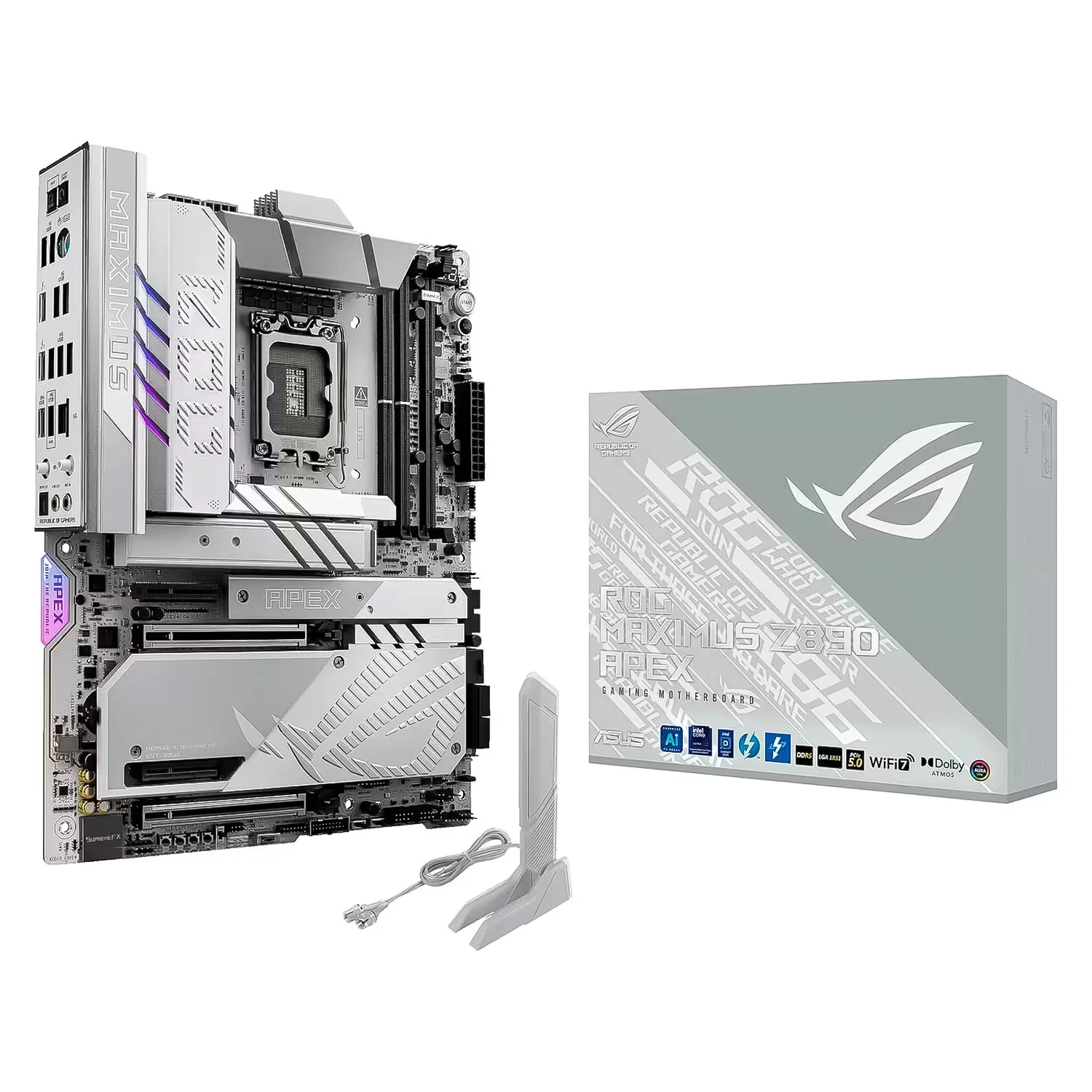 Placa Mãe Asus ROG Maximus Z890 Apex 2XDDR5 Socket LGA 1851 Chipset Intel Z890 ATX