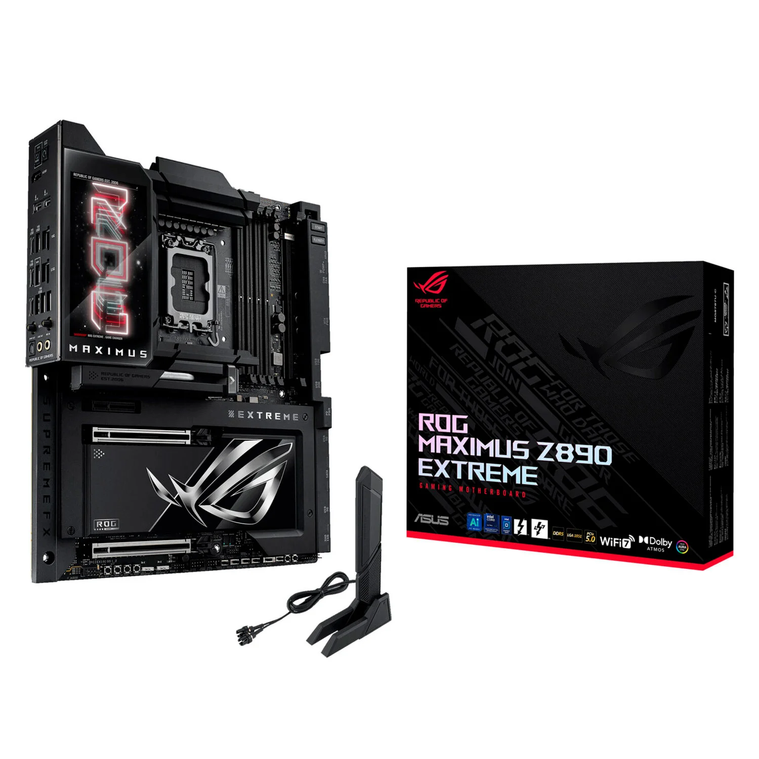 Placa Mãe Asus Rog Maximus Z890 Extreme 4XDDR5 Socket LGA 1851 Chipset Intel X890 E-ATX