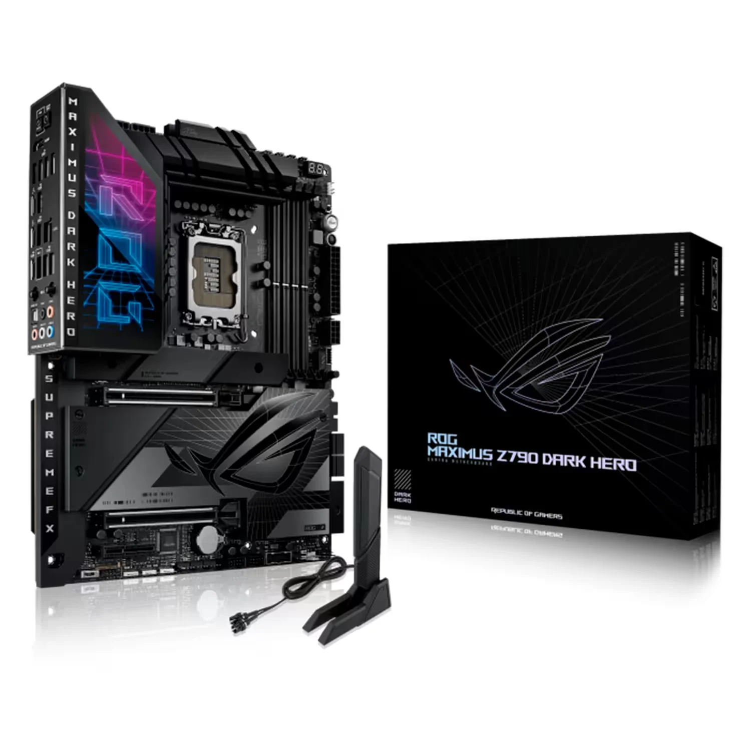 Placa Mãe Asus Rog OG Maximus Z790 Dark Hero DDR5 Socket LGA 1700 Chipset Z790 ATX