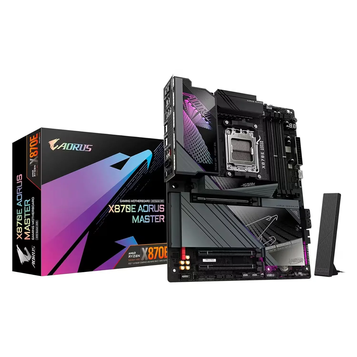 Placa Mãe Gigabyte Aorus Master X870E 4XDDR5 Socket AM5 Chipset AMD X870 ATX