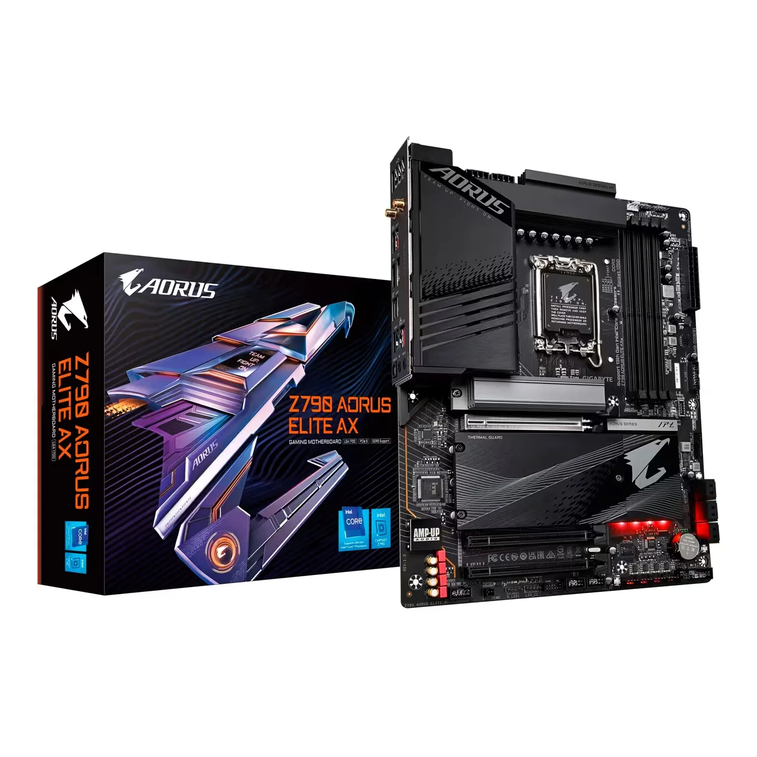 Placa Mãe Gigabyte Z790 Aorus Elite AX DDR4 Socket LGA 1700 Chipset Intel Z790 ATX