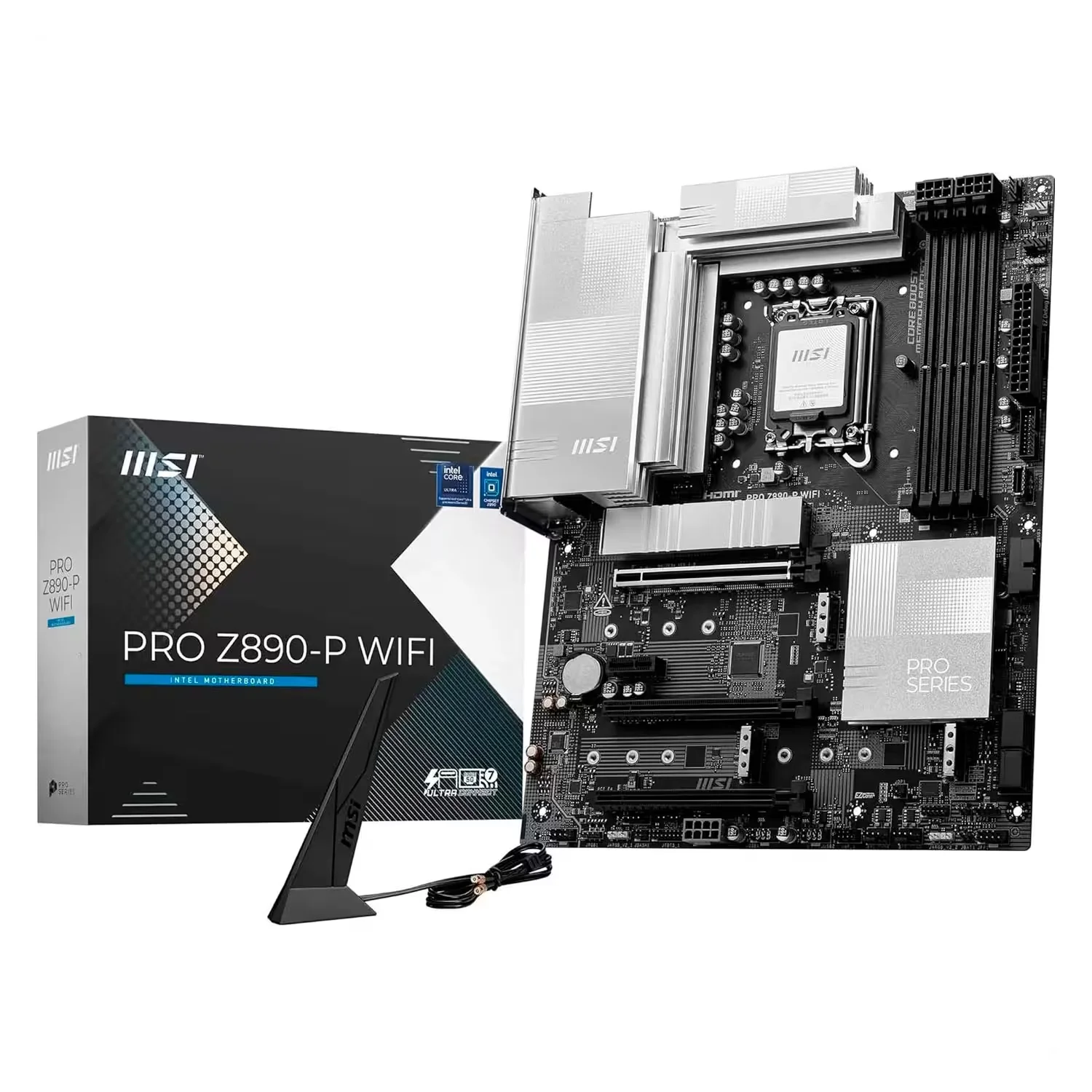 Placa Mãe MSI Pro Z890-P WiFi 4XDDR5 Socket LGA 1851 Chipset Intel Z890 ATX