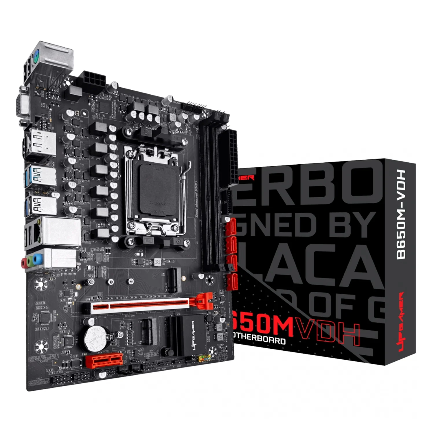 Placa Mãe UP Gamer B650M-VDH Socket AM5 Chipset AMD B650 DDR5 Micro ATX