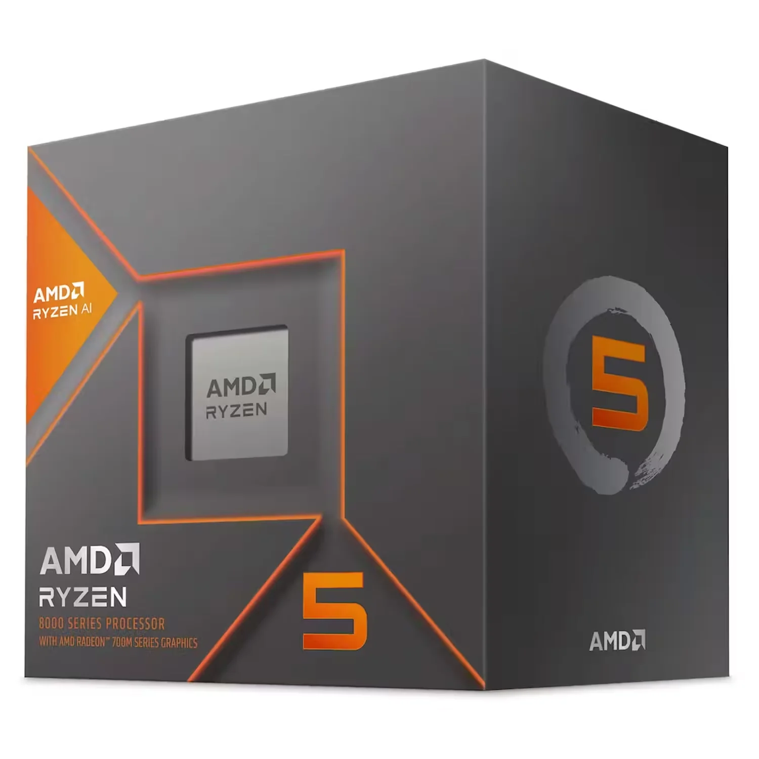 Processador AMD Ryzen 5 8600G Socket AM5 6 Core 12 Threads 3.4GHz e 5.0GHz Turbo Cache 22MB