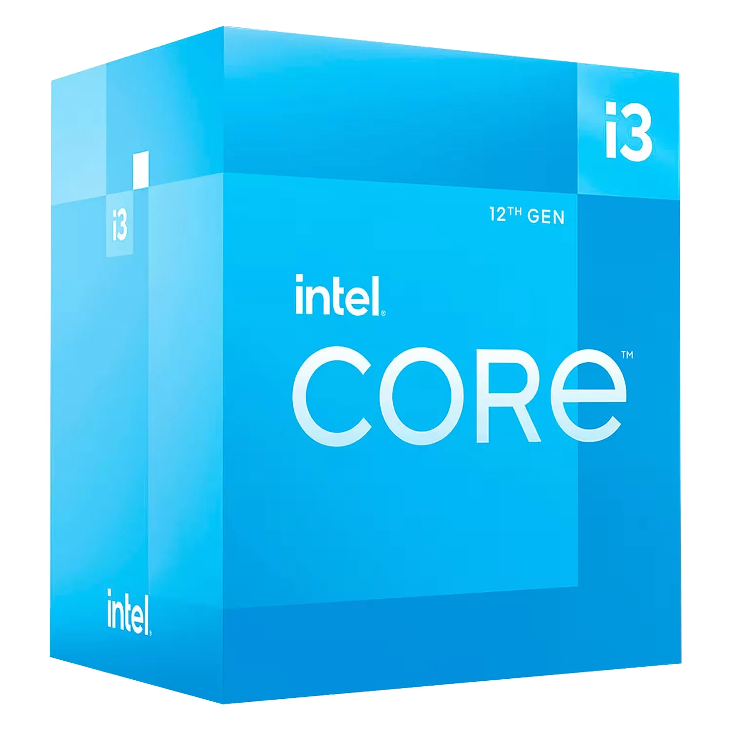 Processador Intel Core i3-12100 Socket LGA 1700 4 Core 8 Threads 3.3GHz e 4.3GHz Turbo Cache 12MB