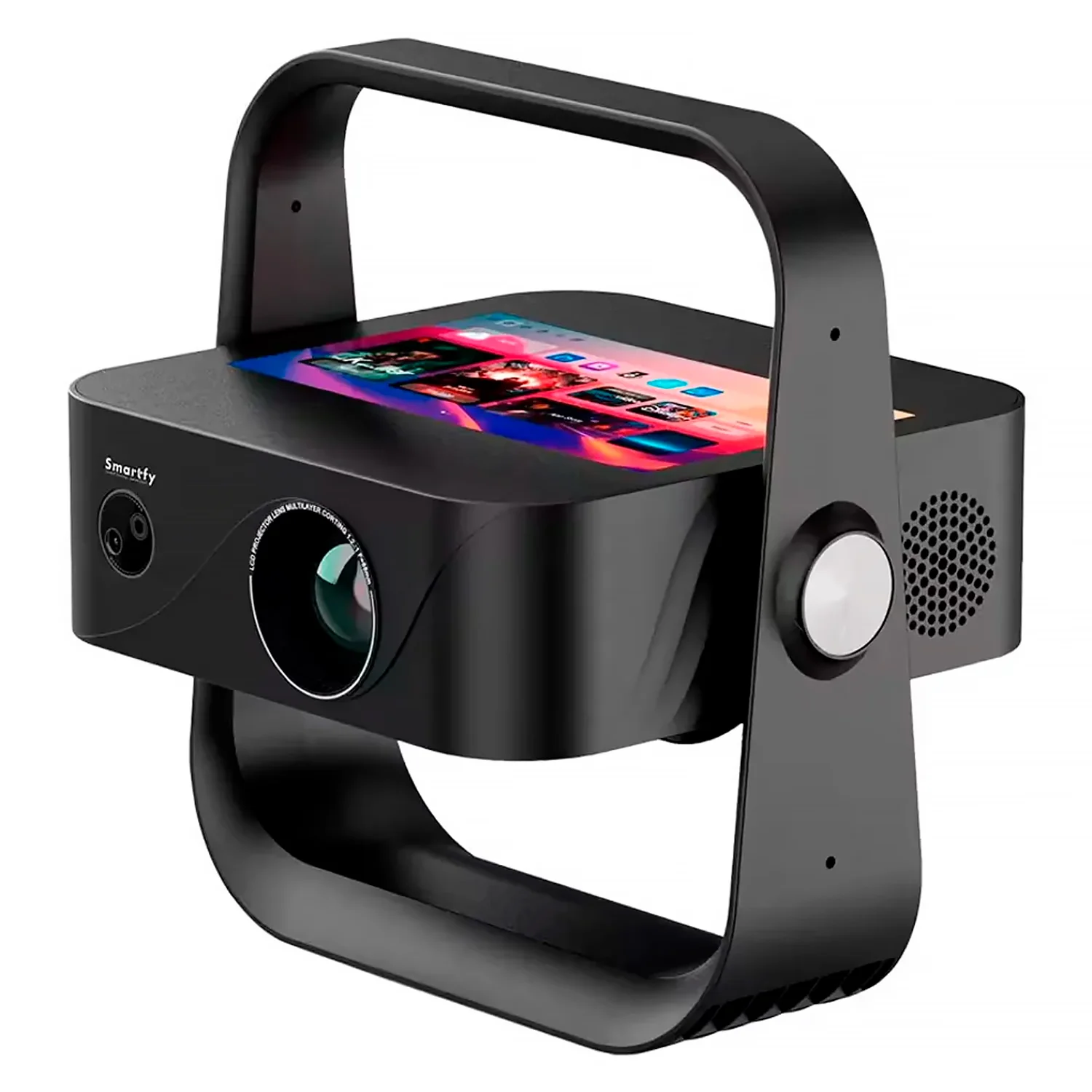 Projetor Portátil Smartfy PG04B 300 Lumens Full HD Bivolt - Preto