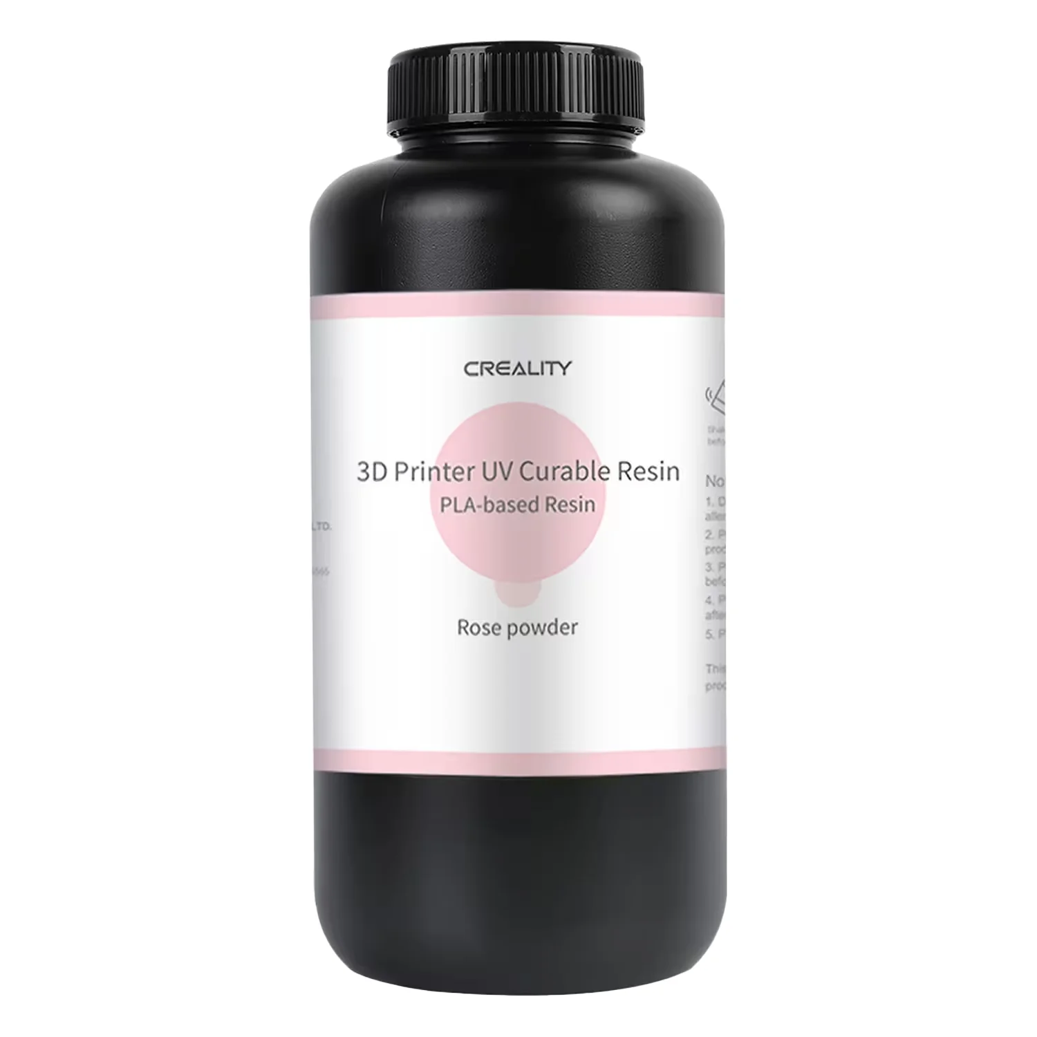Resina Creality PLA-Based UV Curable 500g para Impressora 3D - Rosa