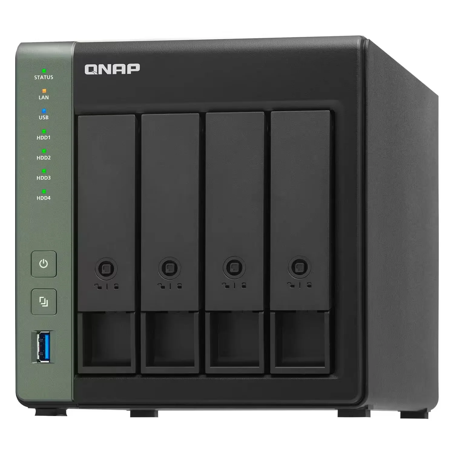 Servidor NAS Storage QNAP TS-431X3-4G-US 4 Núcleos Alpine AL314 4 Baia - Preto