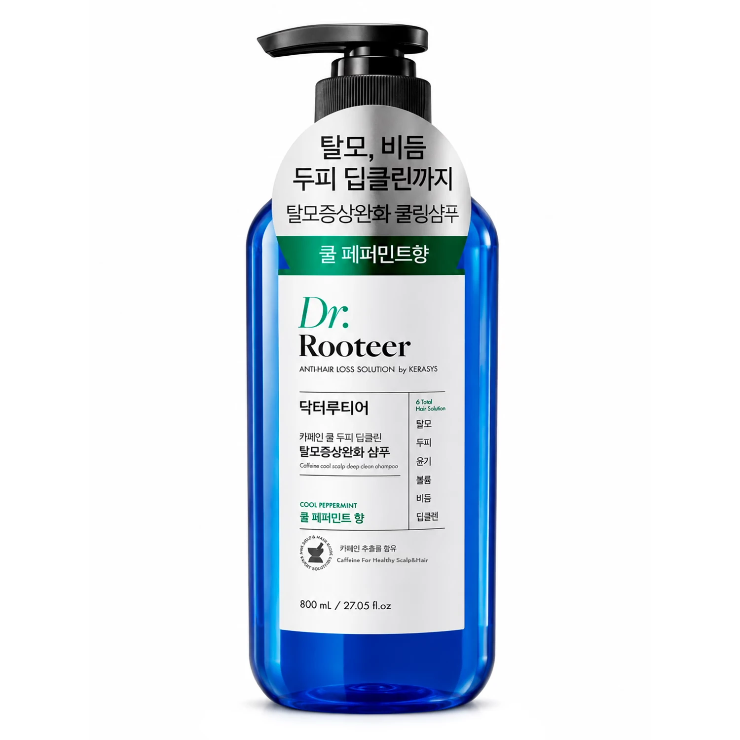 Shampoo Dr. Rooter Anti-Hair Loss Peppermint 800ml