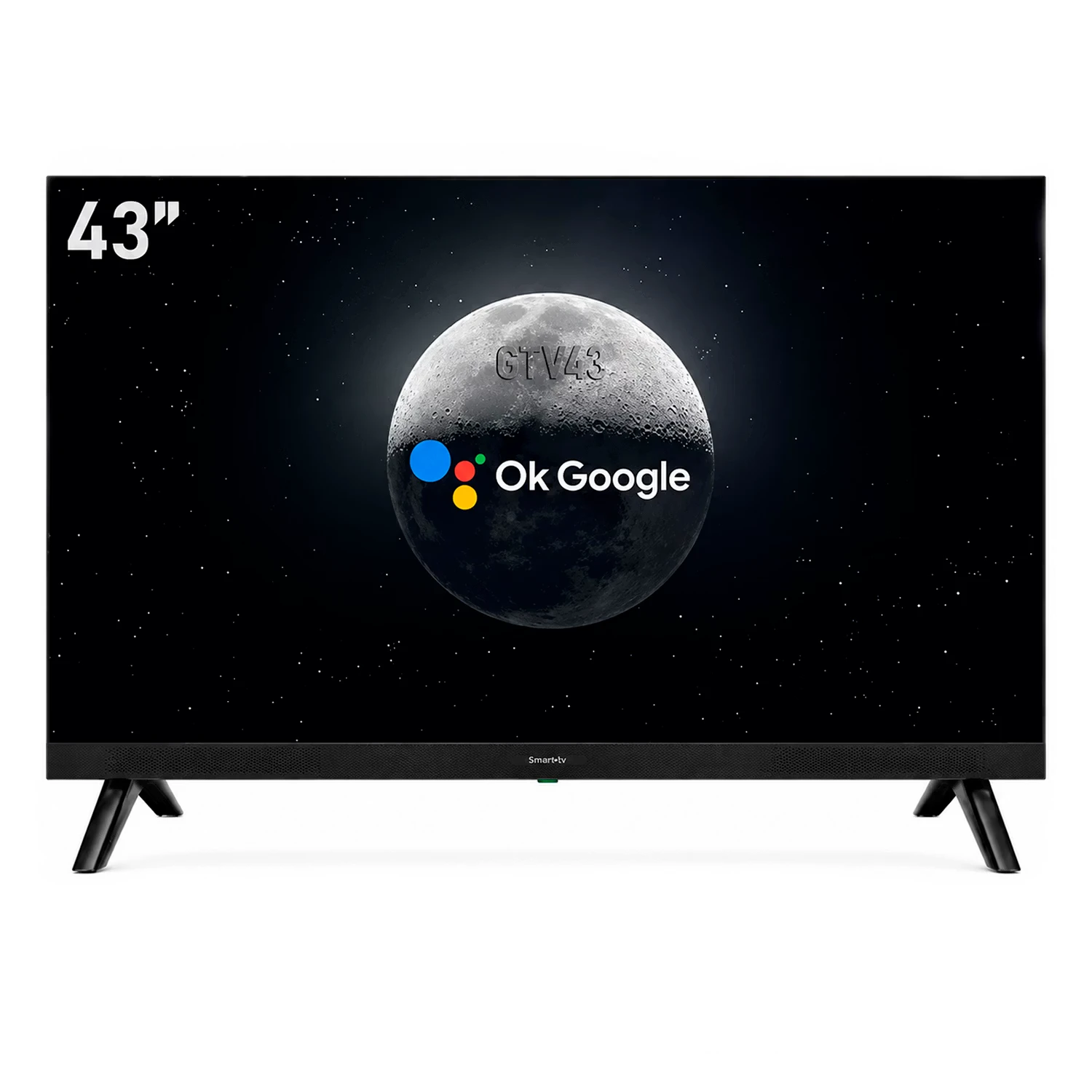 Smart TV Smartfy GTV43 43" Full HD Google TV WiFi + Soundbar - Preto