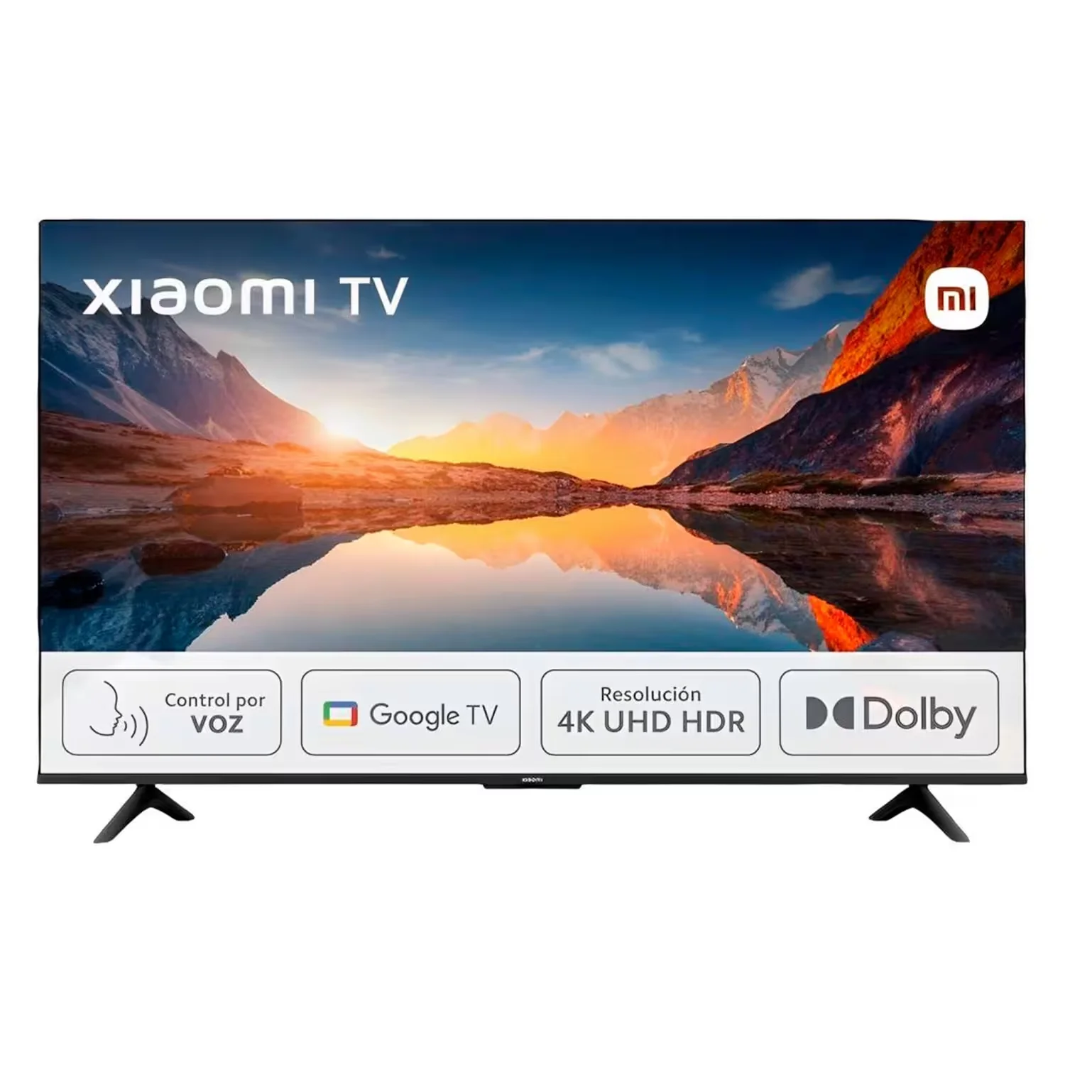 Smart TV Xiaomi A Series 2025 L50MA-APH 50" 4K Ultra HD Google TV - Preto