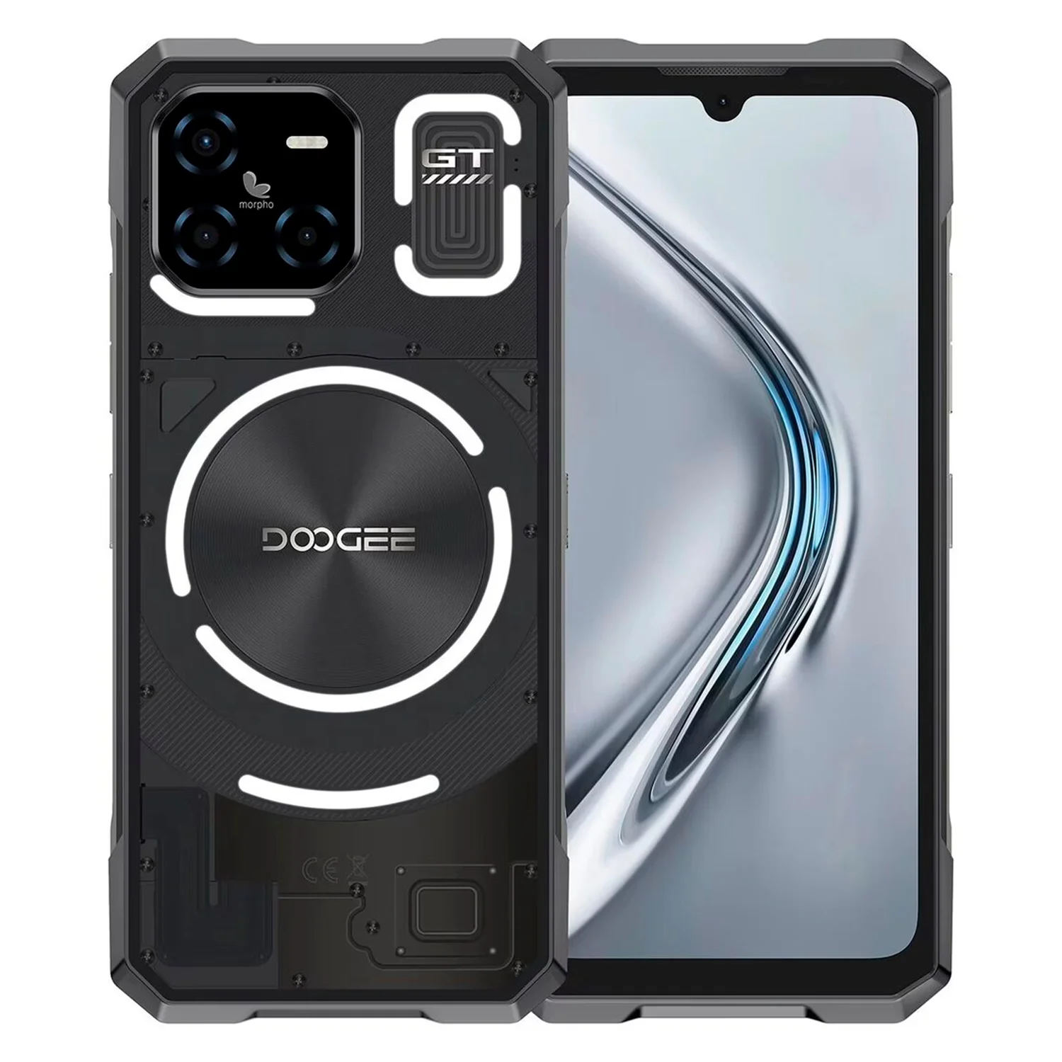 Smartphone Doogee Blade GT 256GB 12GB RAM Dual SIM Tela 6.72" - Preto
