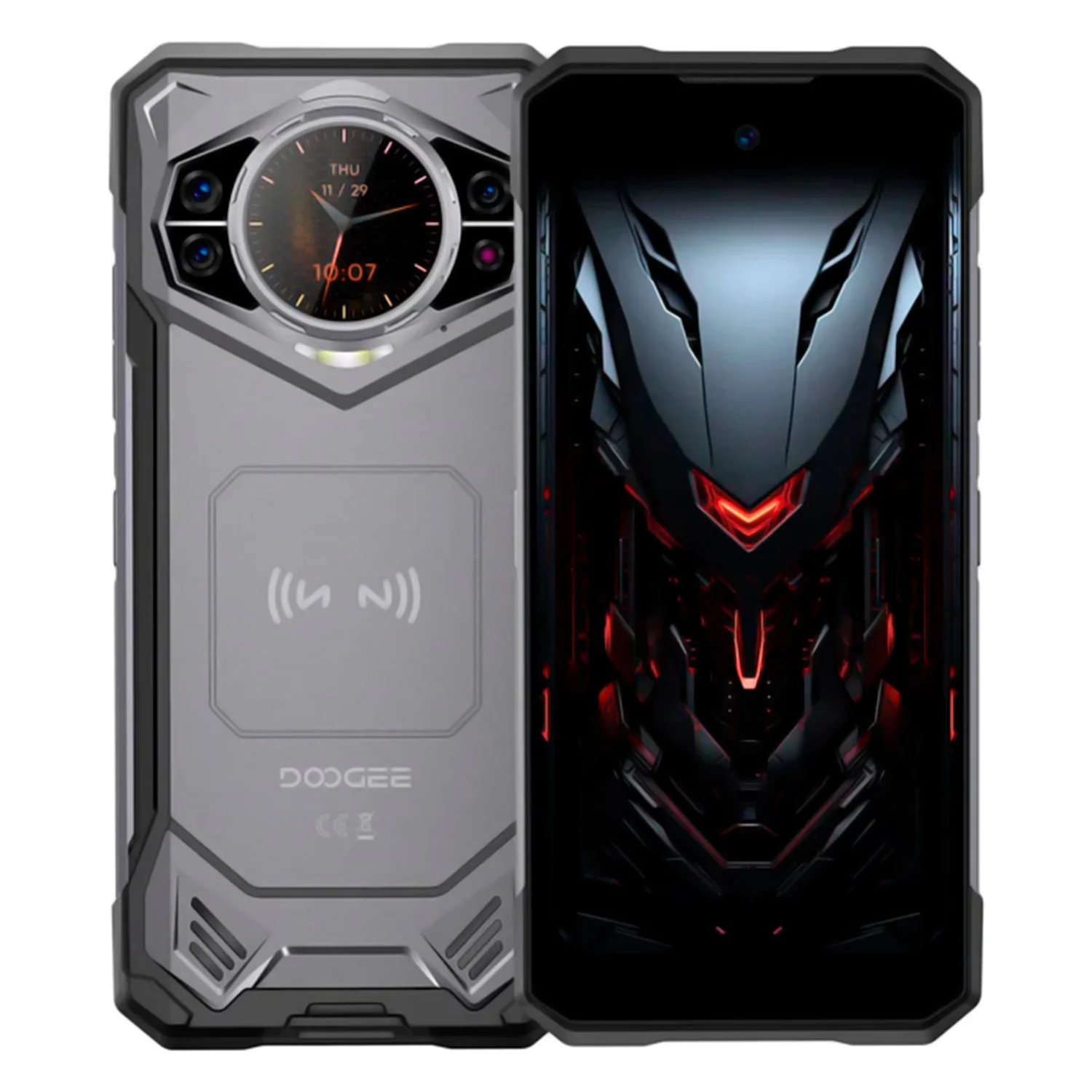 Smartphone Doogee S200 256GB 12GB RAM Dual SIM Tela 6.72" - Cinza