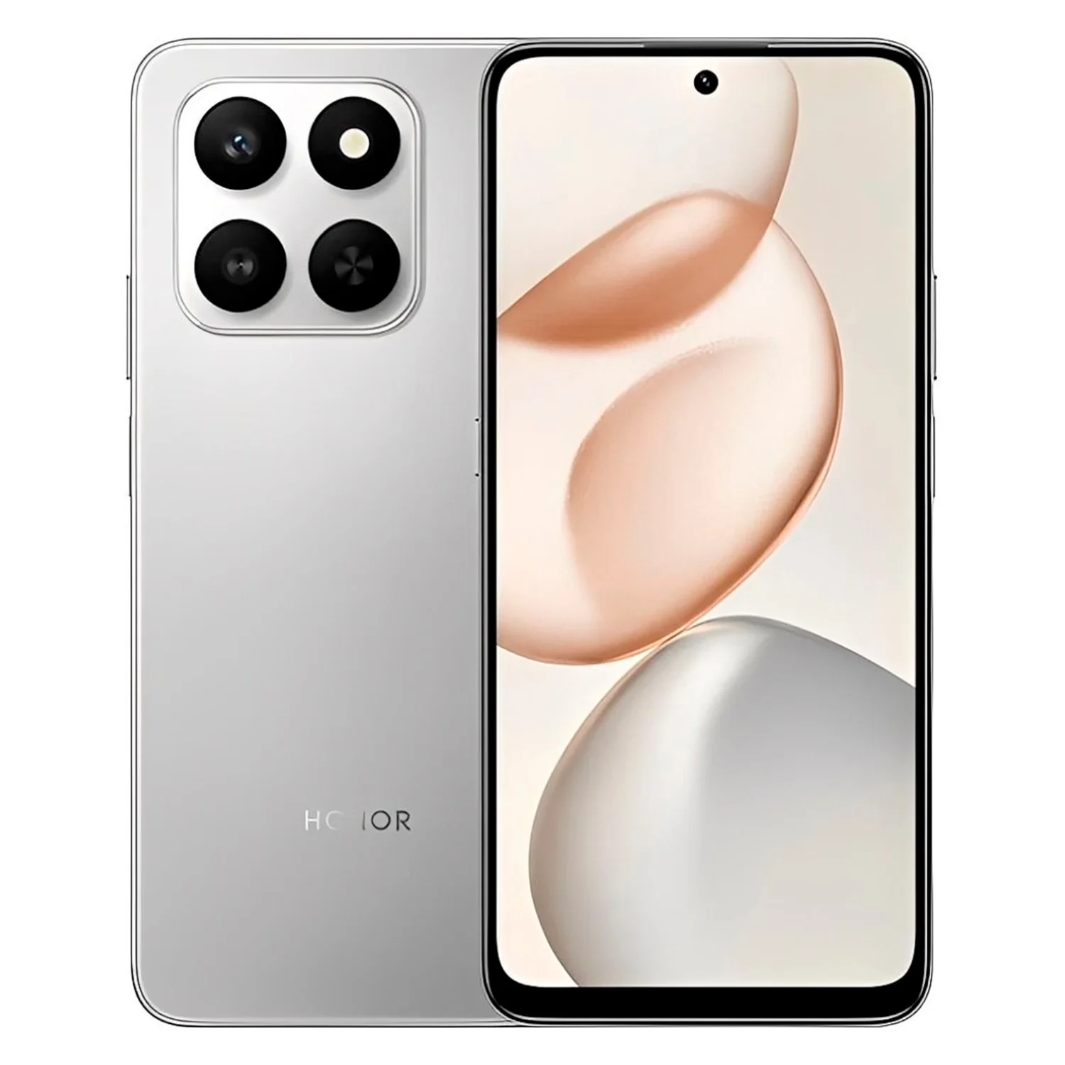 Smartphone Honor X7D 256GB 8GB RAM Dual SIM Tela 6.77" - Prata