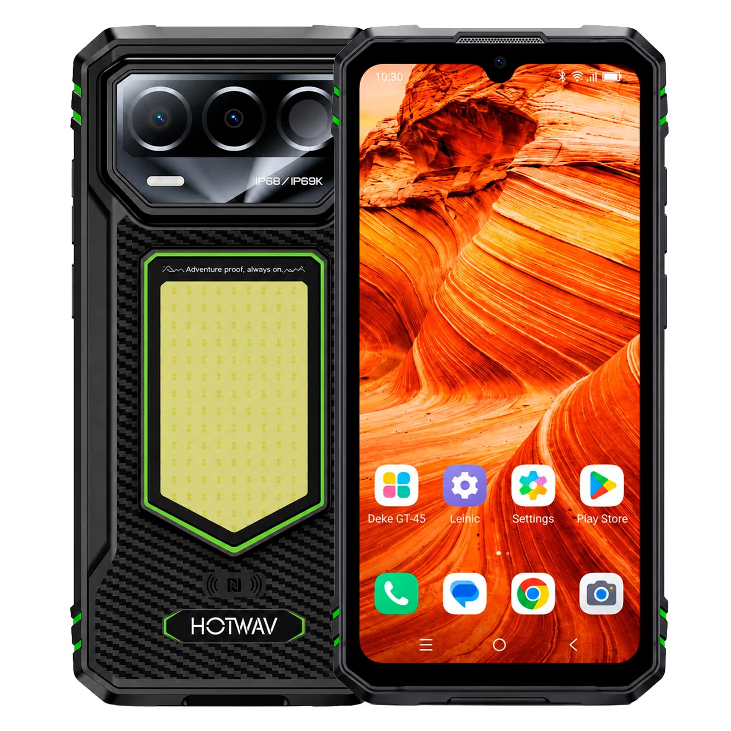 Smartphone Hotwav T8 64GB 4GB RAM Dual SIM NFC Tela 6.75" - Verde