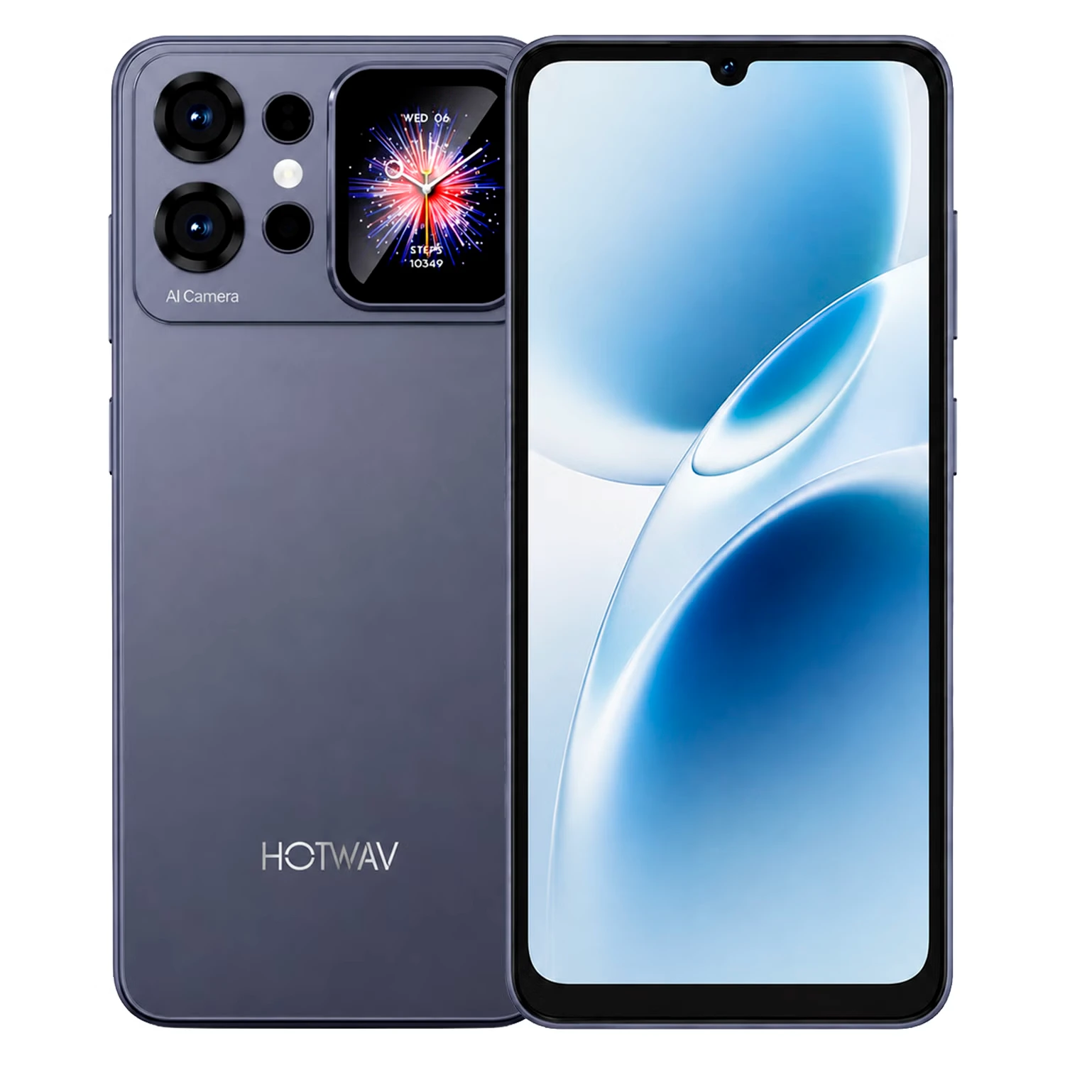 Smartphone Hotwav X100 SE 64GB 4GB RAM Dual SIM Tela 6.75" - Cinza